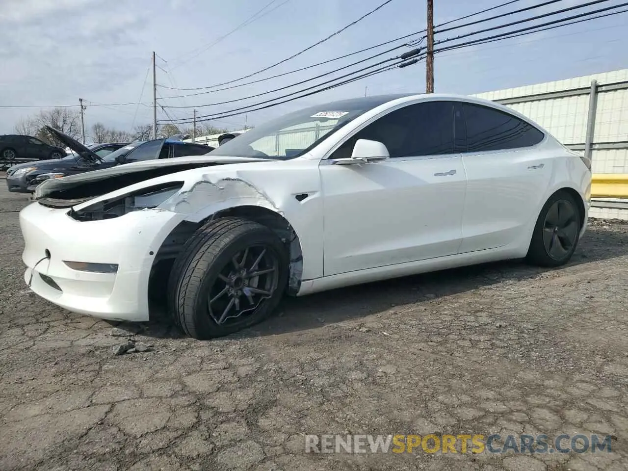 1 fotografías del automóvil dañado 5YJ3E1EA0LF792825 TESLA MODEL 3 2020