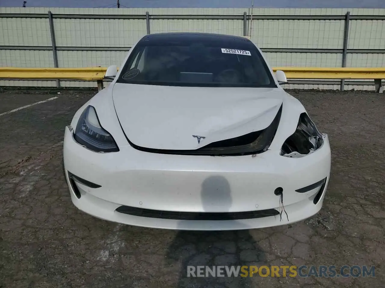 5 fotografías del automóvil dañado 5YJ3E1EA0LF792825 TESLA MODEL 3 2020