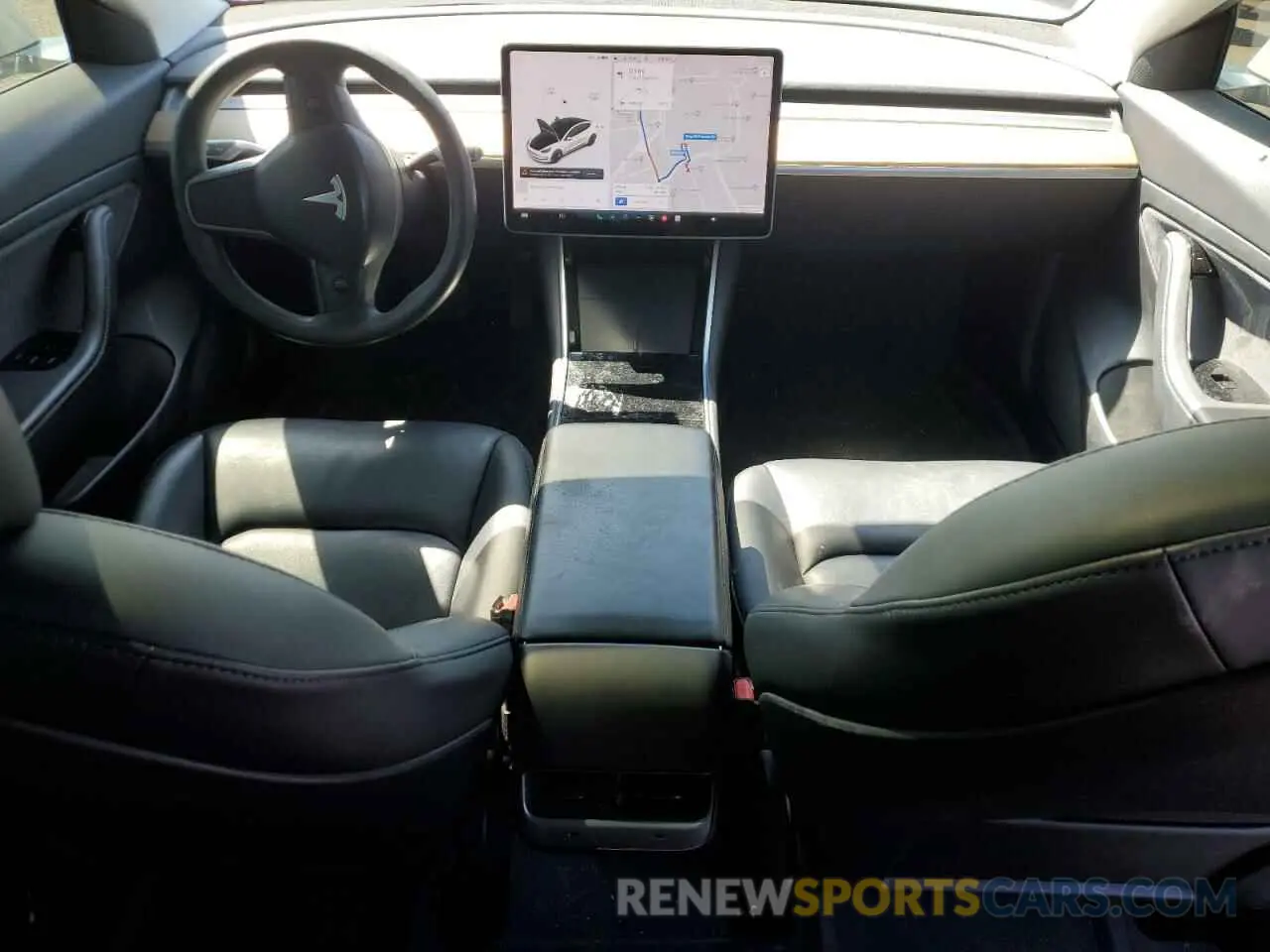 8 fotografías del automóvil dañado 5YJ3E1EA0LF792825 TESLA MODEL 3 2020