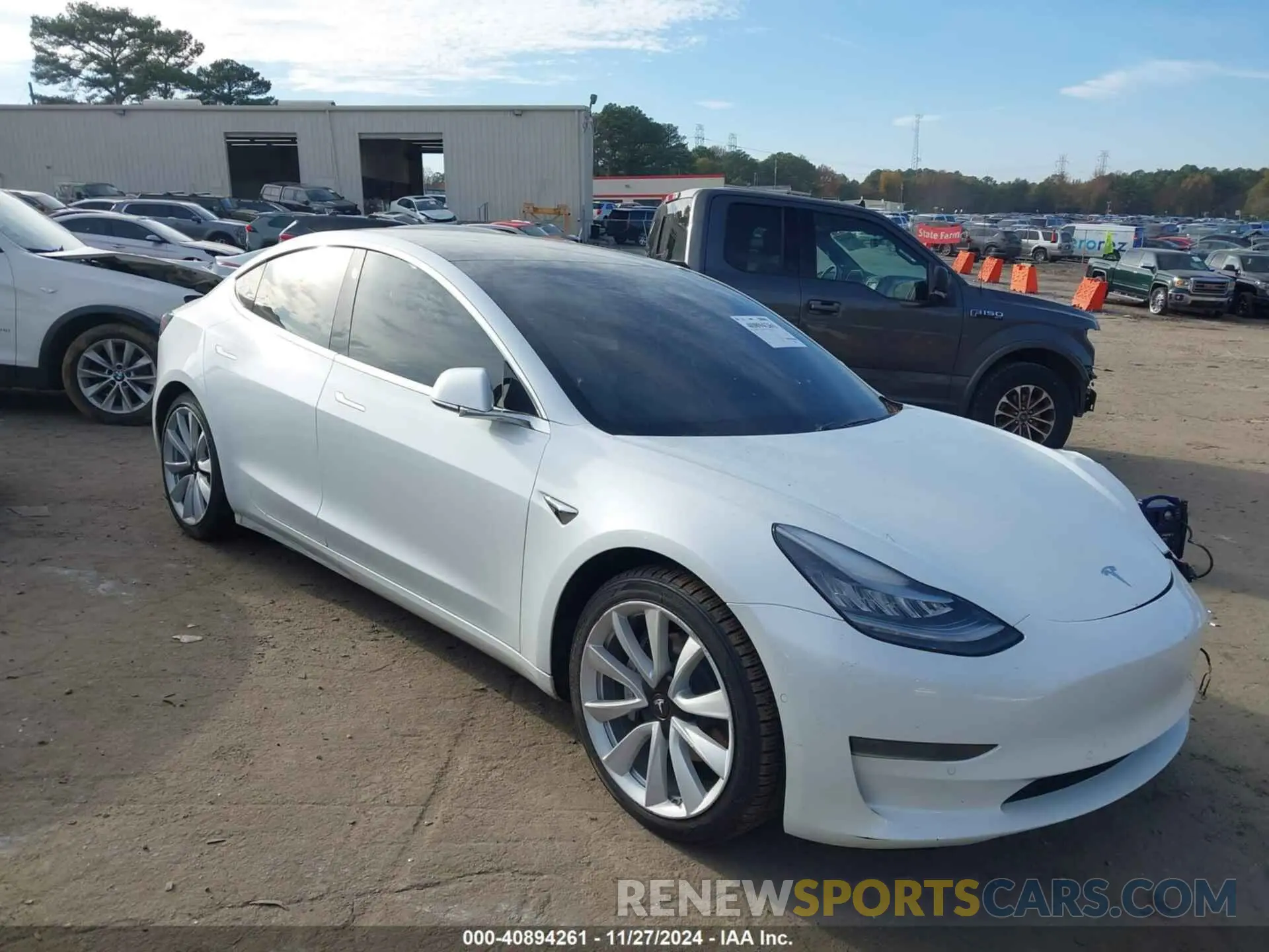 1 fotografías del automóvil dañado 5YJ3E1EA0LF798012 TESLA MODEL 3 2020