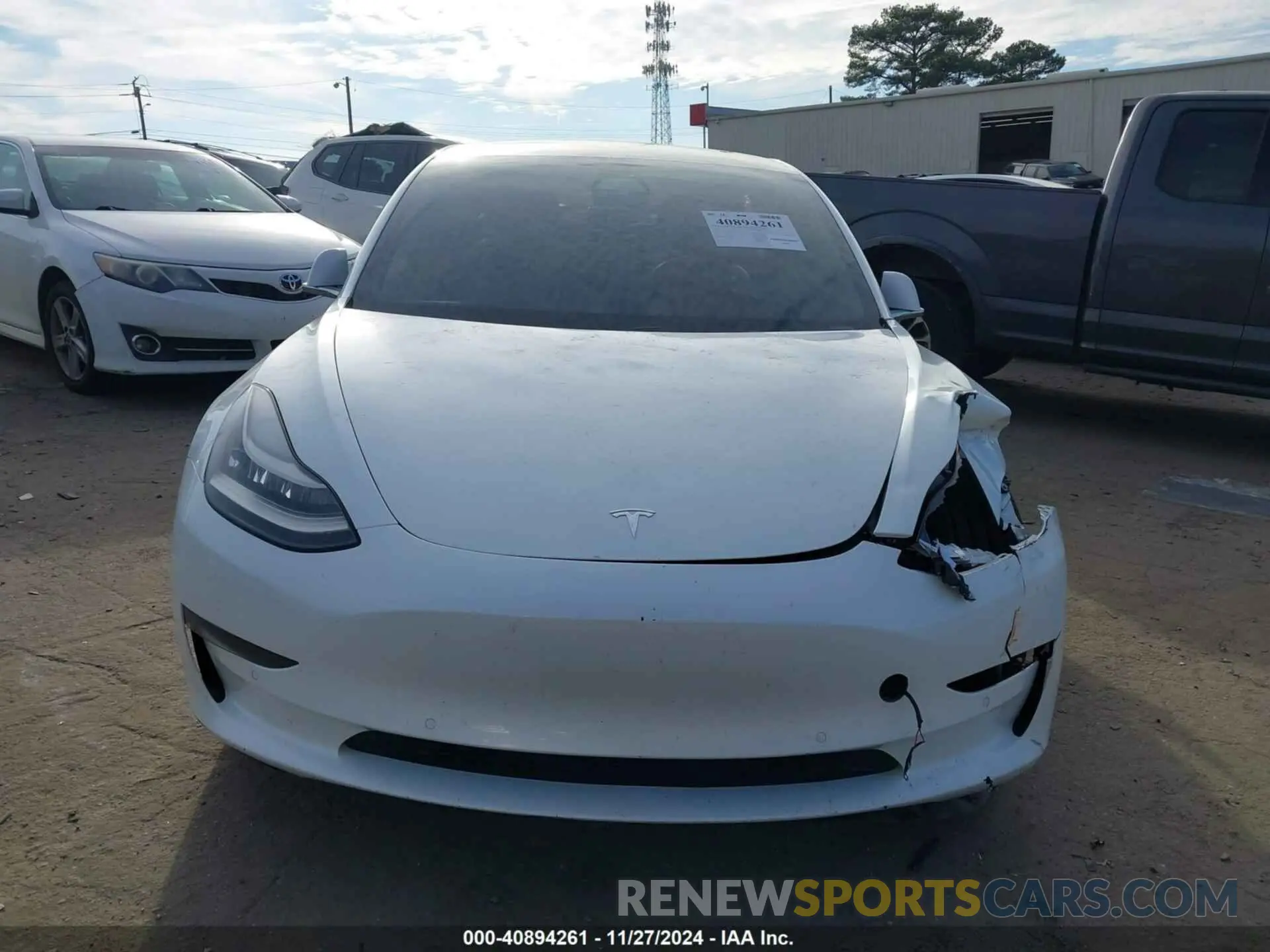 11 fotografías del automóvil dañado 5YJ3E1EA0LF798012 TESLA MODEL 3 2020