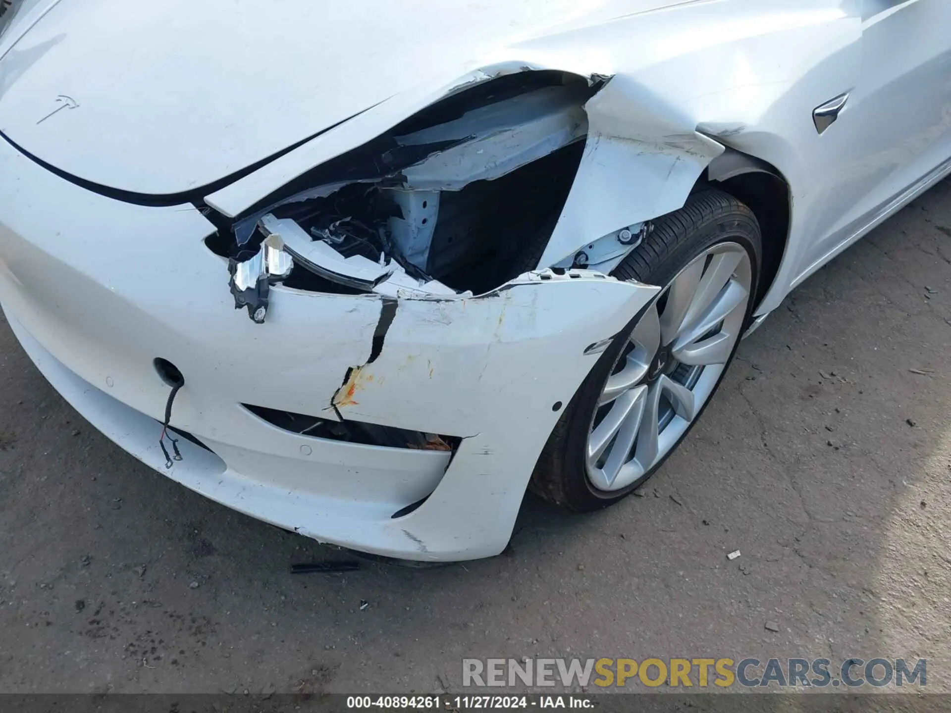 6 fotografías del automóvil dañado 5YJ3E1EA0LF798012 TESLA MODEL 3 2020