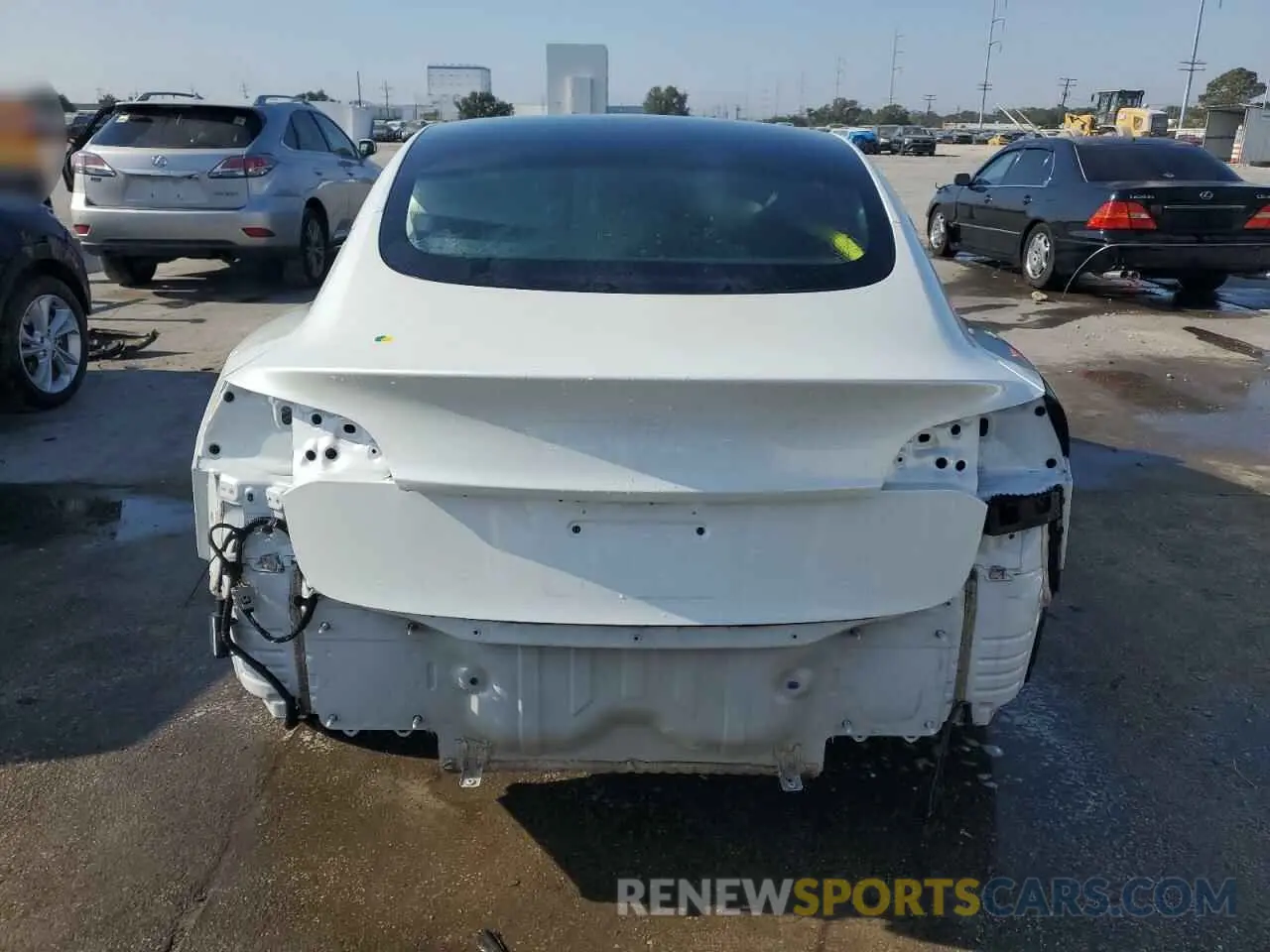 6 fotografías del automóvil dañado 5YJ3E1EA1LF598059 TESLA MODEL 3 2020