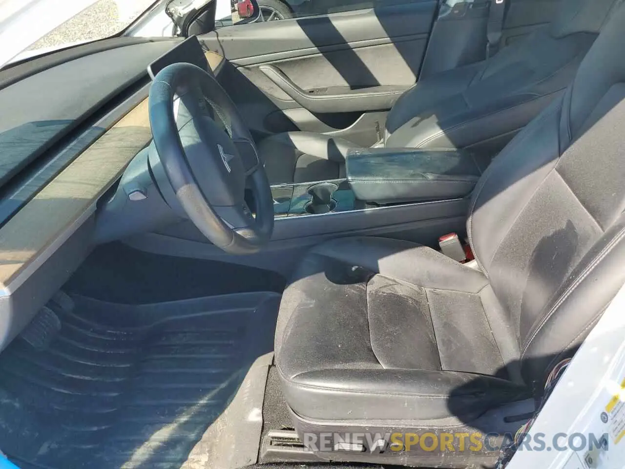7 fotografías del automóvil dañado 5YJ3E1EA1LF598059 TESLA MODEL 3 2020