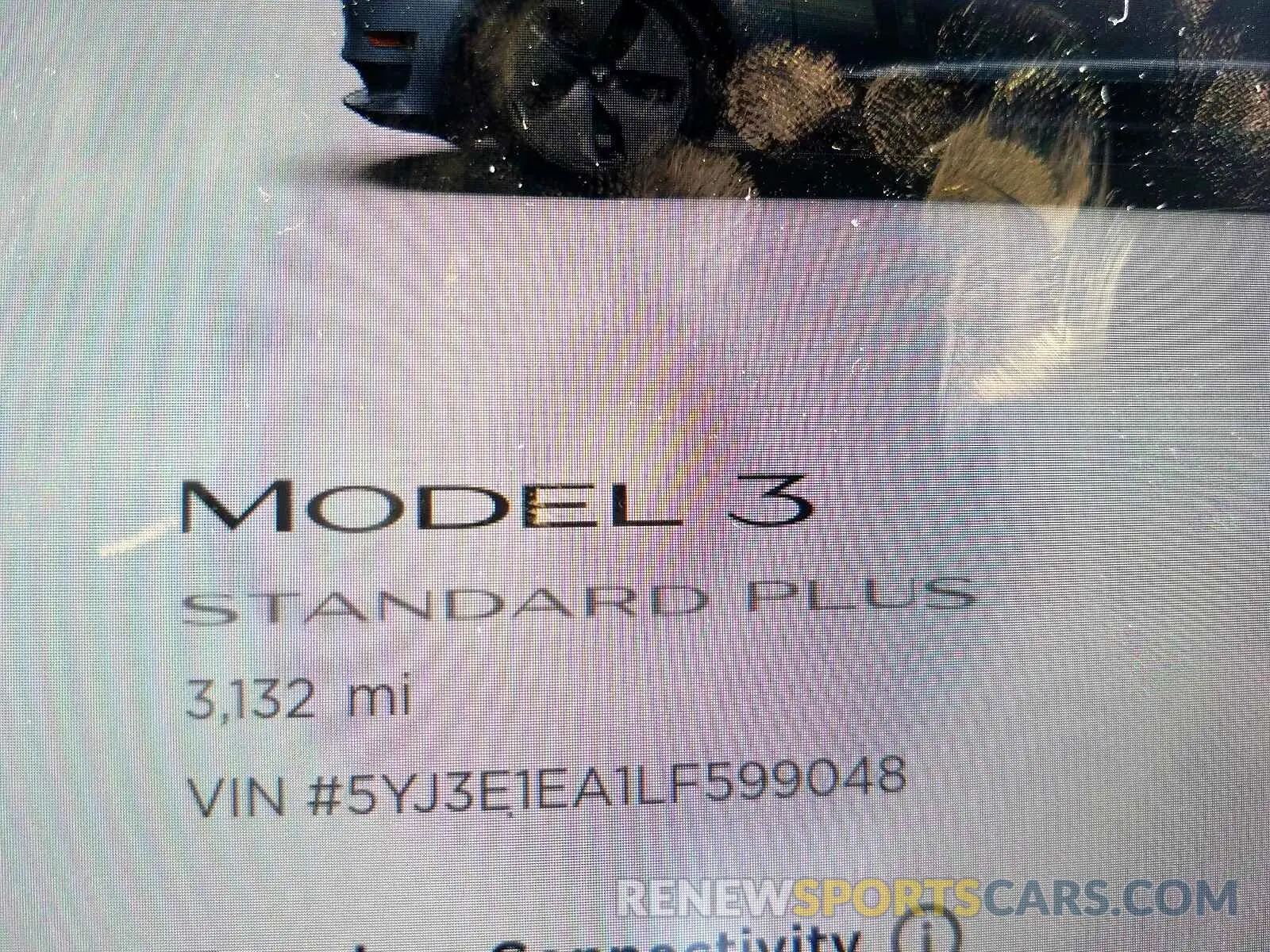 8 fotografías del automóvil dañado 5YJ3E1EA1LF599048 TESLA MODEL 3 2020