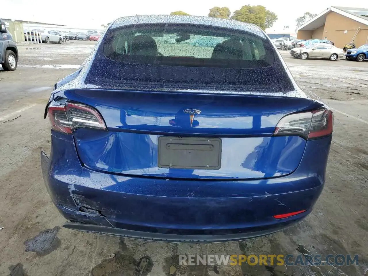 6 fotografías del automóvil dañado 5YJ3E1EA1LF631139 TESLA MODEL 3 2020