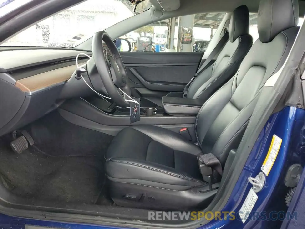 7 fotografías del automóvil dañado 5YJ3E1EA1LF631139 TESLA MODEL 3 2020