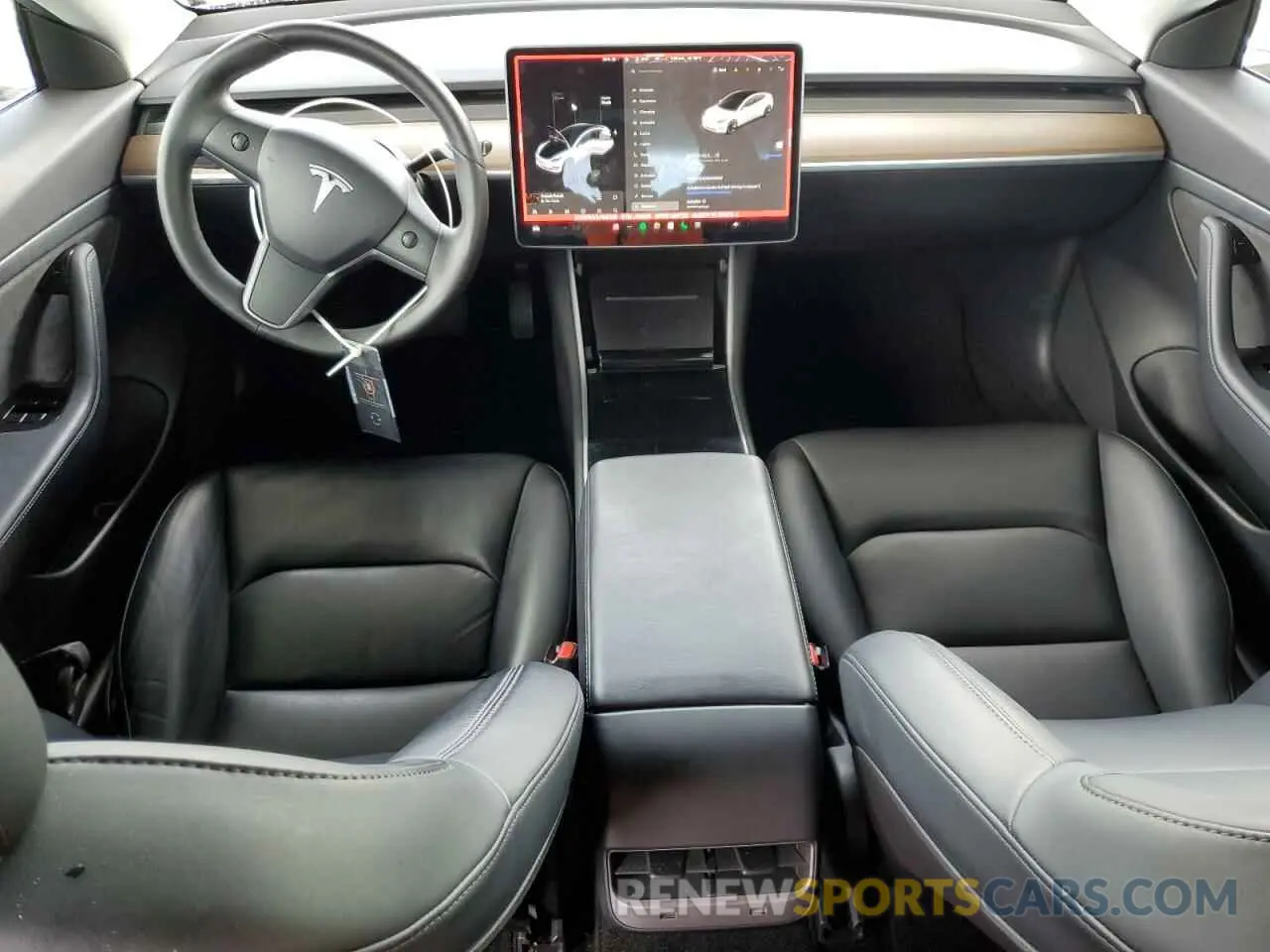 8 fotografías del automóvil dañado 5YJ3E1EA1LF631139 TESLA MODEL 3 2020