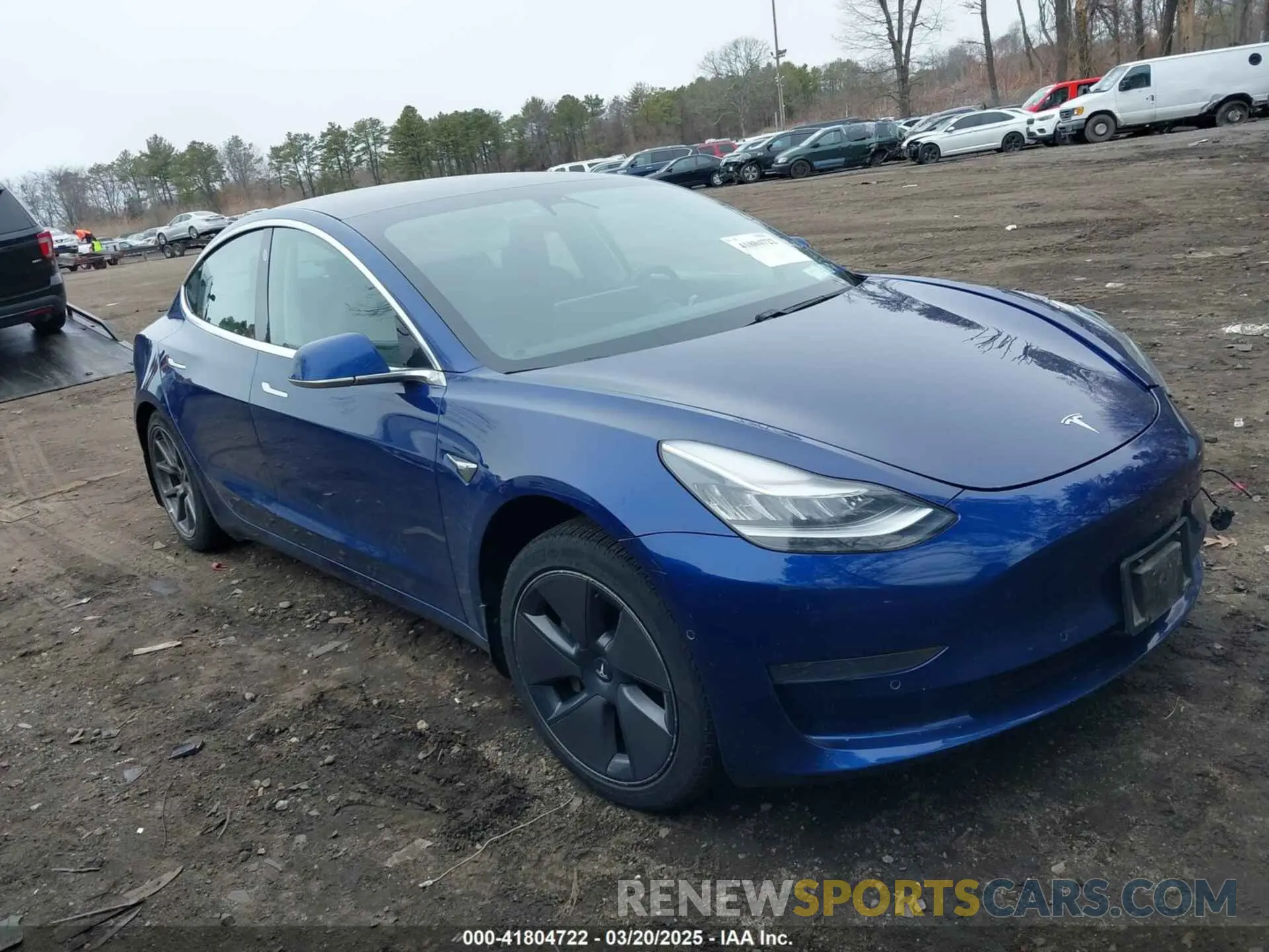 13 fotografías del automóvil dañado 5YJ3E1EA1LF658521 TESLA MODEL 3 2020