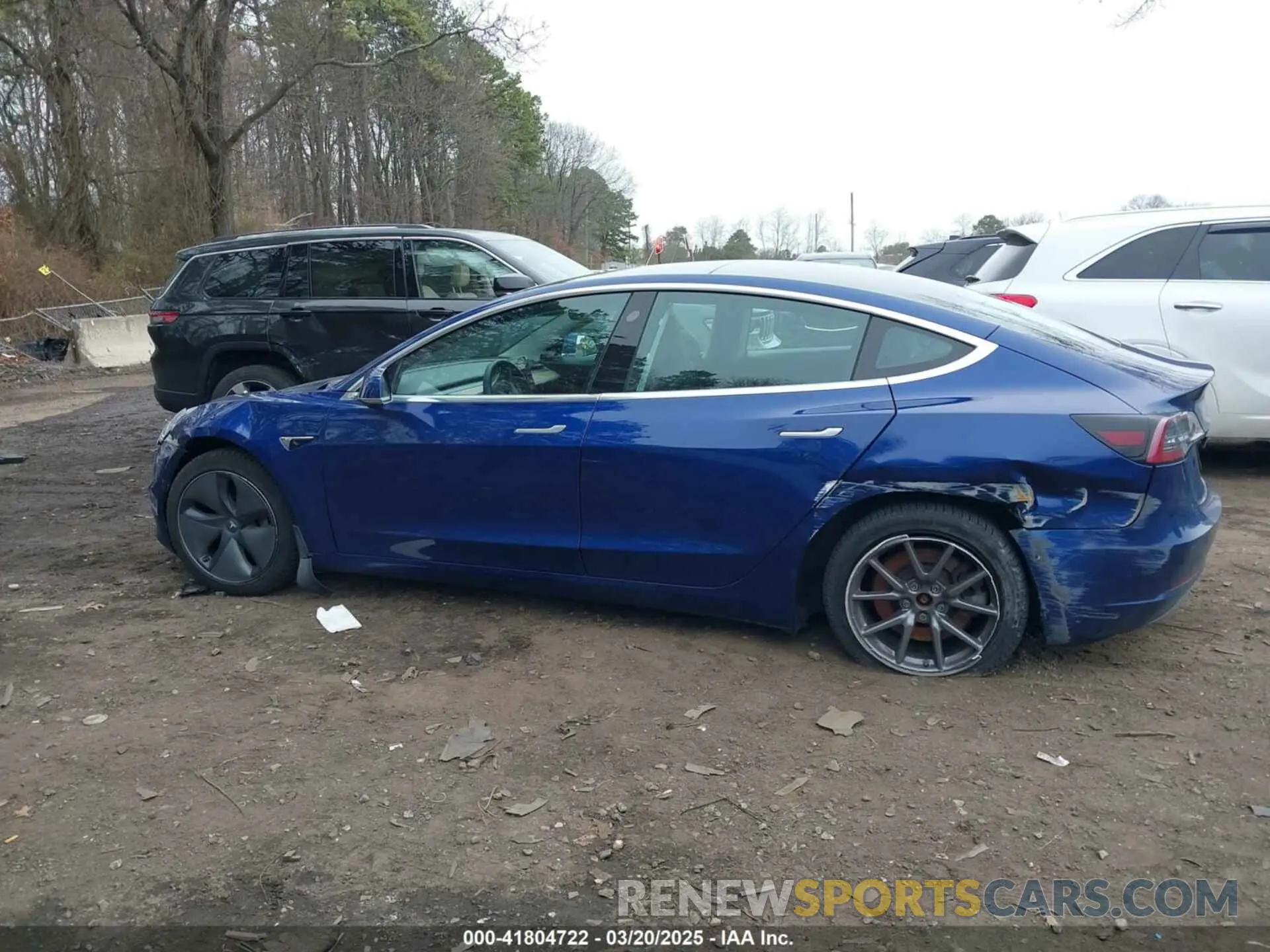 14 fotografías del automóvil dañado 5YJ3E1EA1LF658521 TESLA MODEL 3 2020