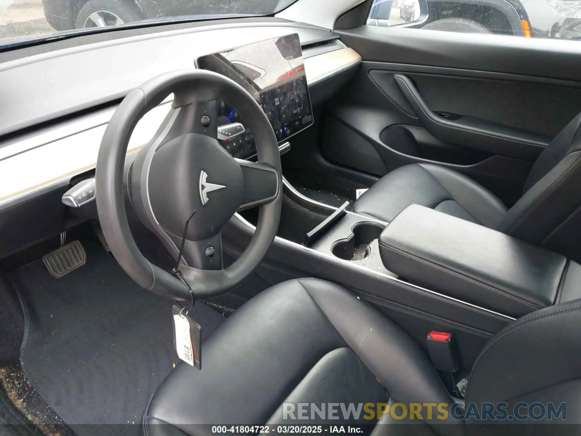 5 fotografías del automóvil dañado 5YJ3E1EA1LF658521 TESLA MODEL 3 2020