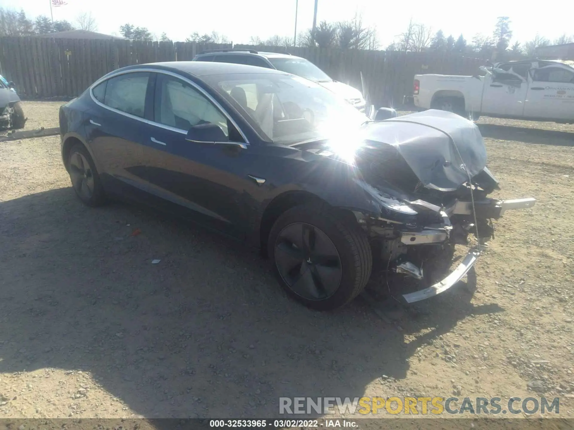 1 fotografías del automóvil dañado 5YJ3E1EA1LF704882 TESLA MODEL 3 2020