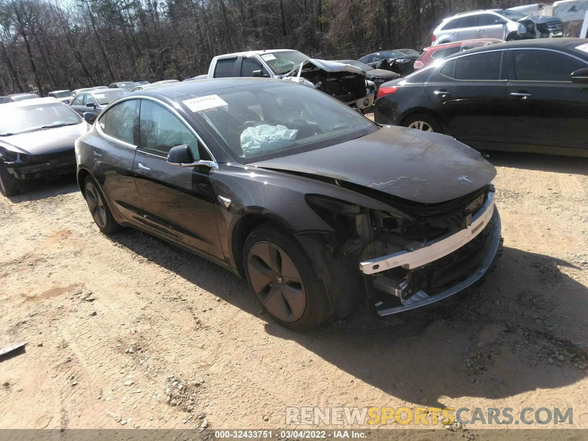 1 fotografías del automóvil dañado 5YJ3E1EA1LF736490 TESLA MODEL 3 2020