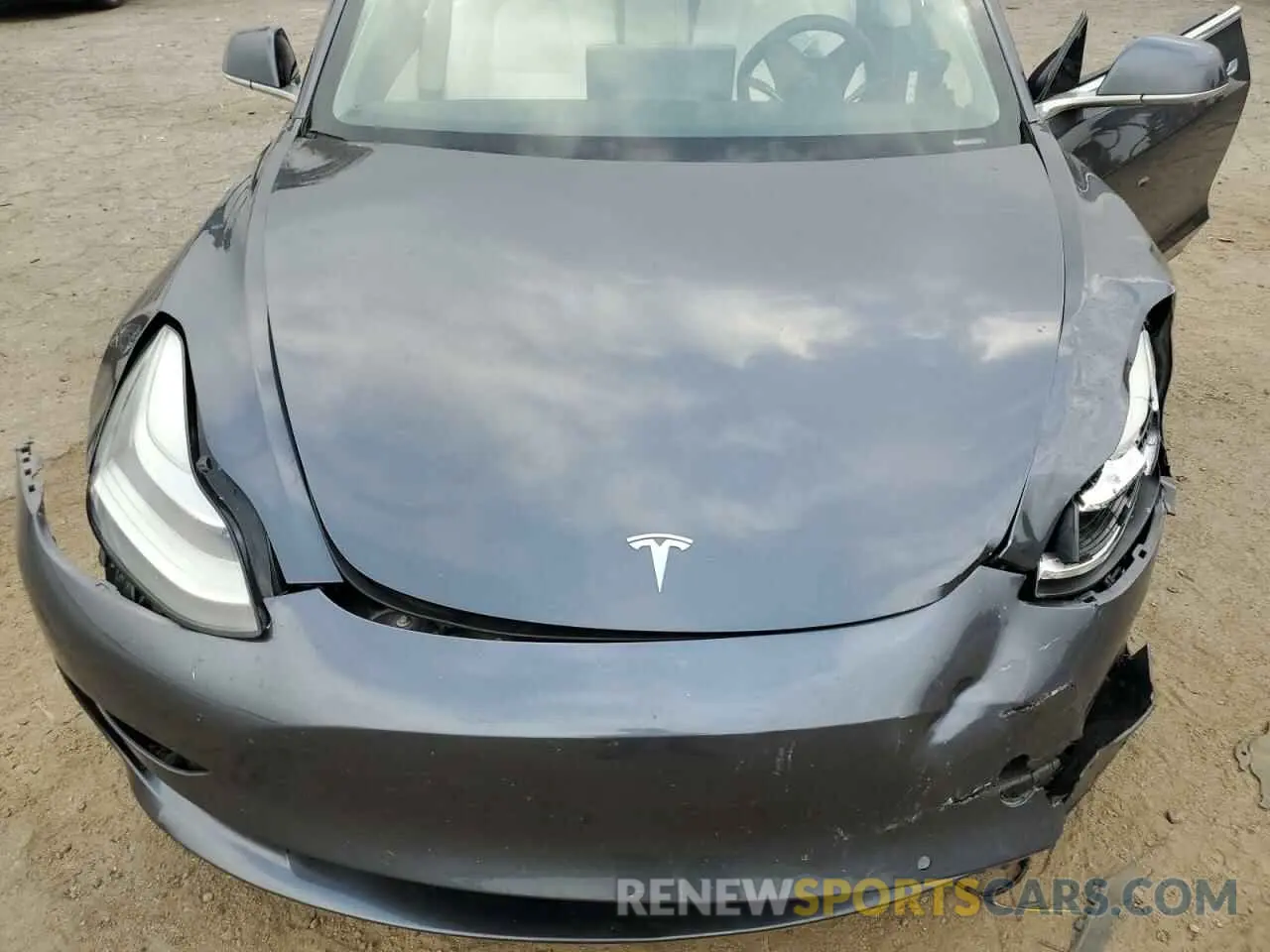 11 fotografías del automóvil dañado 5YJ3E1EA1LF746002 TESLA MODEL 3 2020