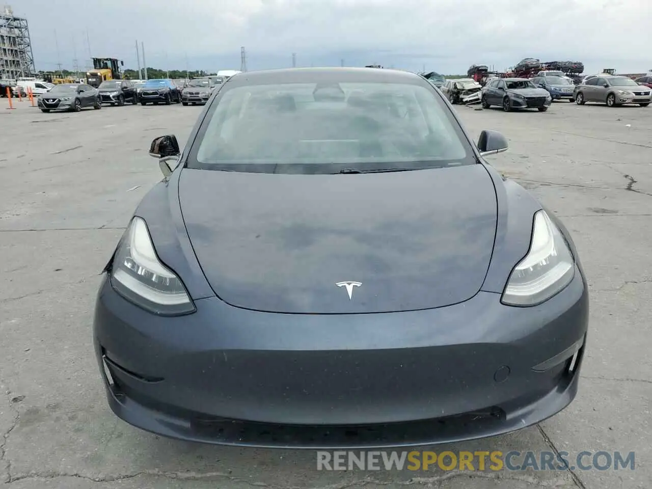 5 fotografías del automóvil dañado 5YJ3E1EA1LF784832 TESLA MODEL 3 2020