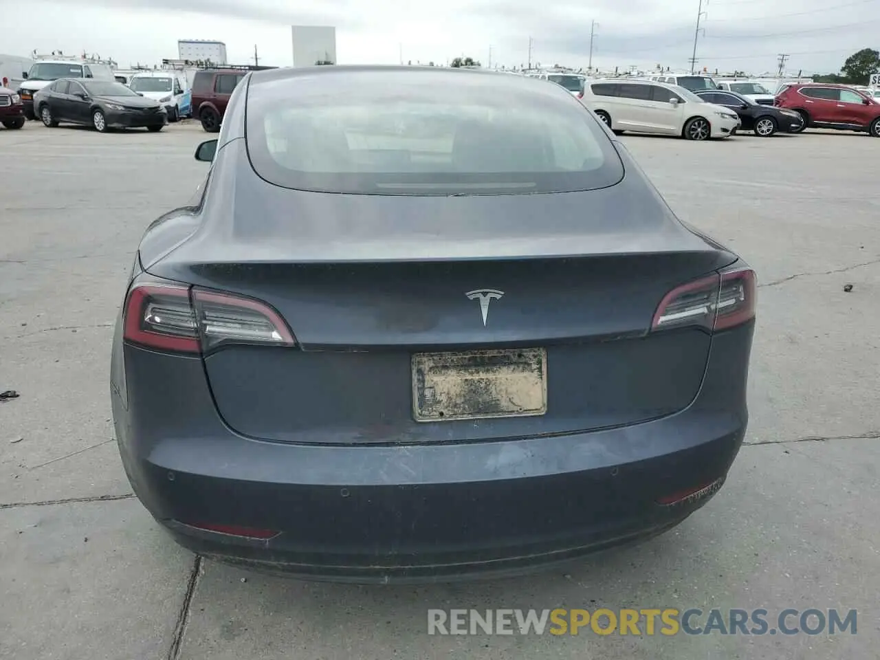 6 fotografías del automóvil dañado 5YJ3E1EA1LF784832 TESLA MODEL 3 2020