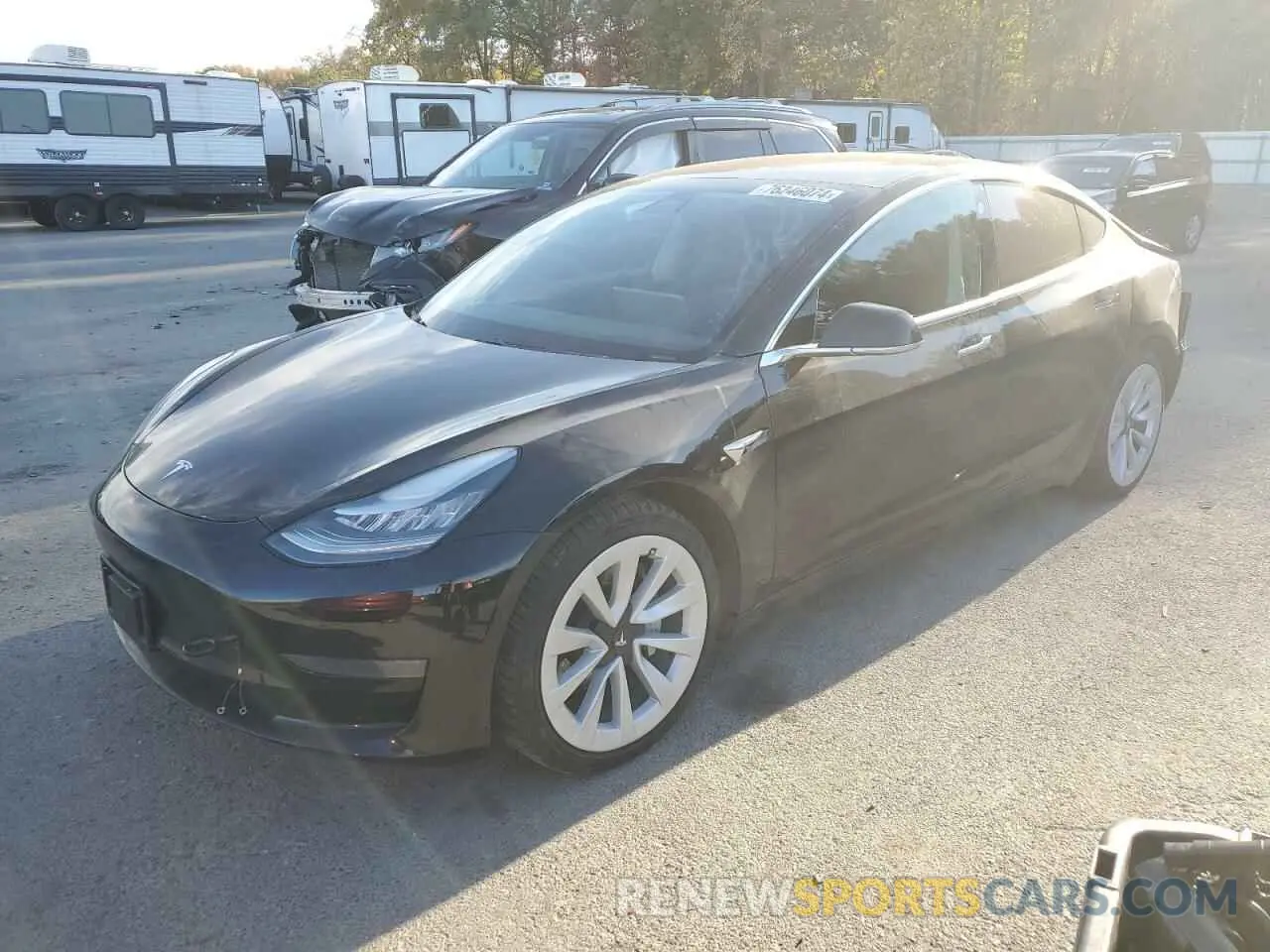1 fotografías del automóvil dañado 5YJ3E1EA1LF792218 TESLA MODEL 3 2020