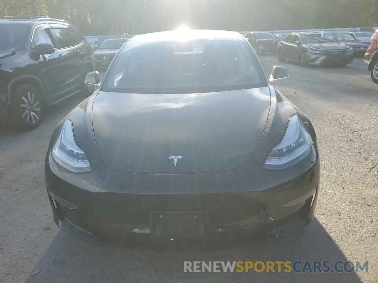 5 fotografías del automóvil dañado 5YJ3E1EA1LF792218 TESLA MODEL 3 2020