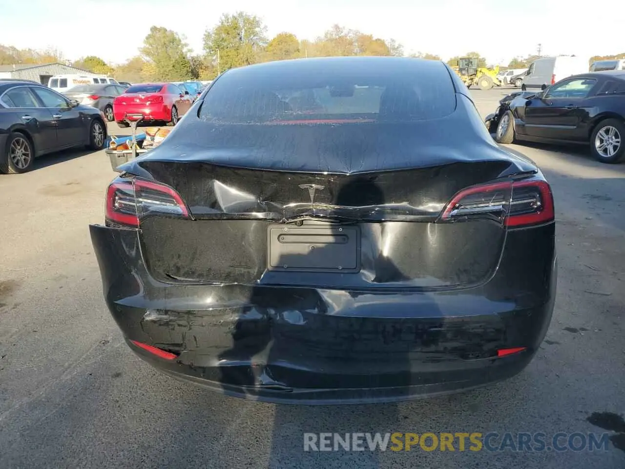 6 fotografías del automóvil dañado 5YJ3E1EA1LF792218 TESLA MODEL 3 2020