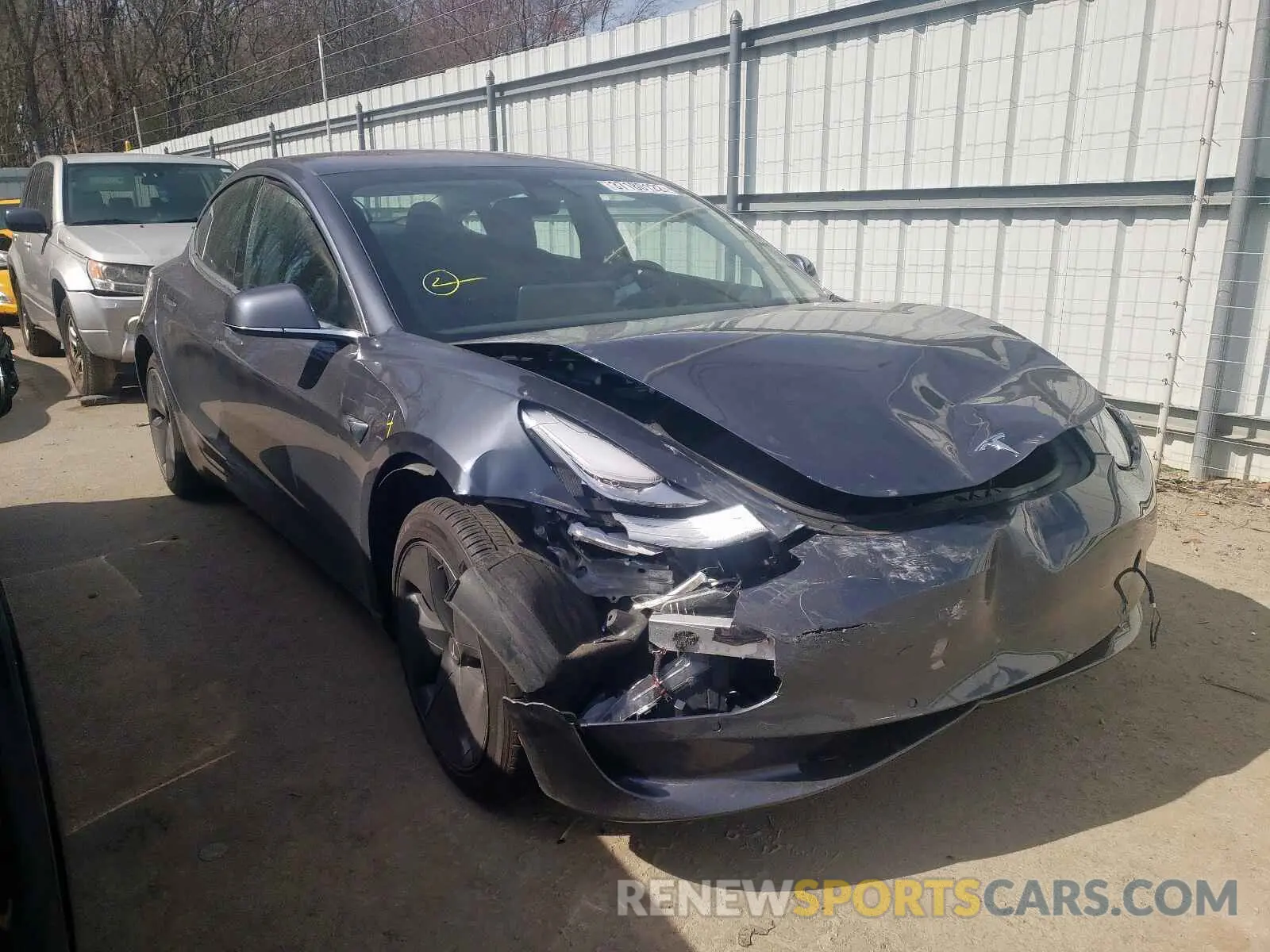 1 fotografías del automóvil dañado 5YJ3E1EA1LF796737 TESLA MODEL 3 2020