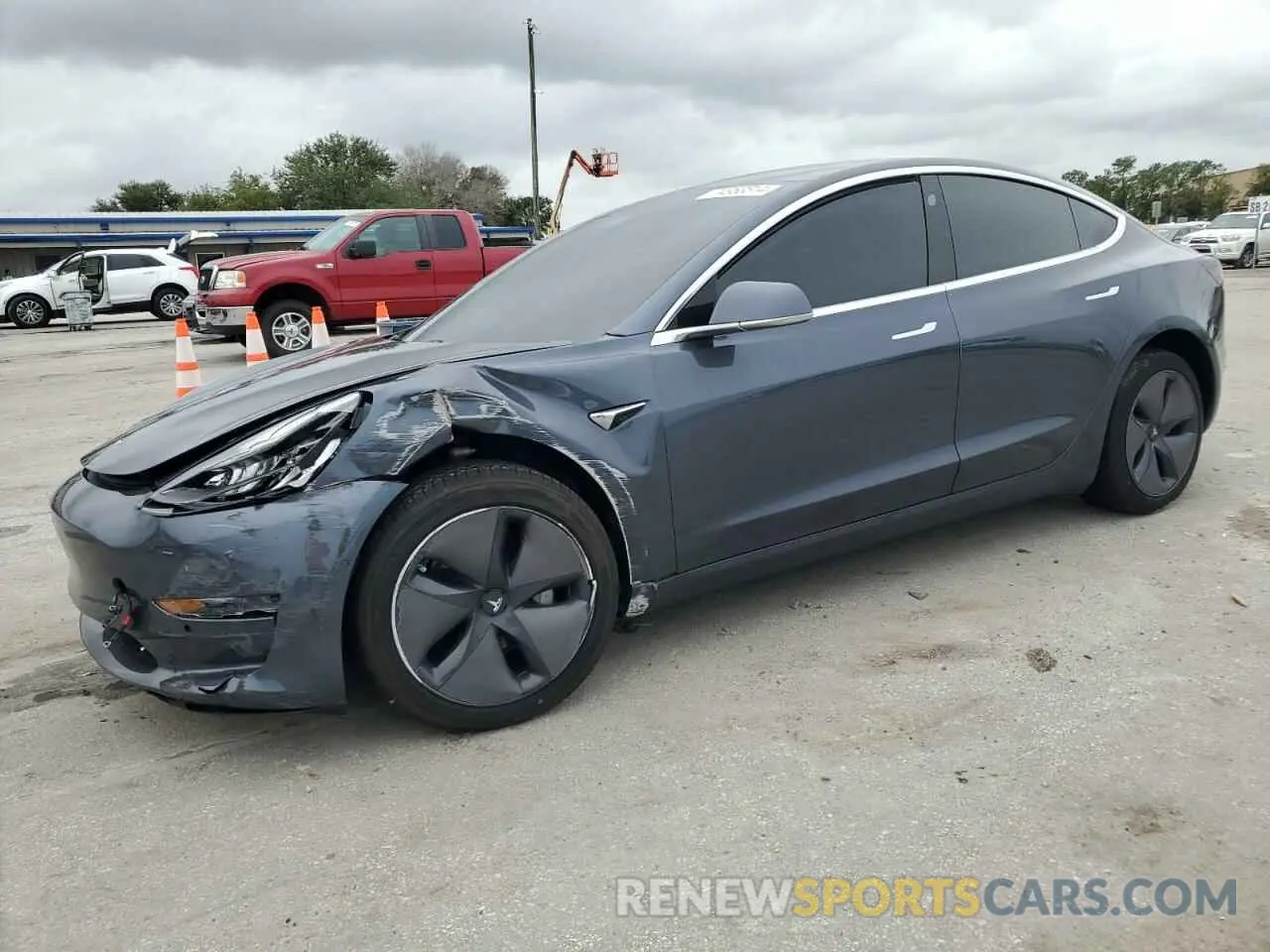 1 fotografías del automóvil dañado 5YJ3E1EA2LF598328 TESLA MODEL 3 2020