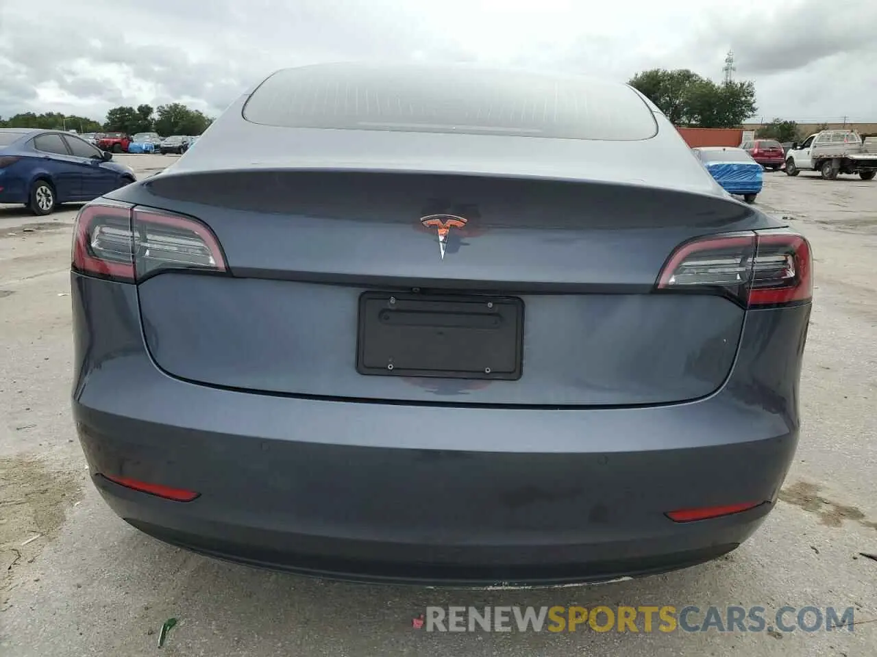 6 fotografías del automóvil dañado 5YJ3E1EA2LF598328 TESLA MODEL 3 2020