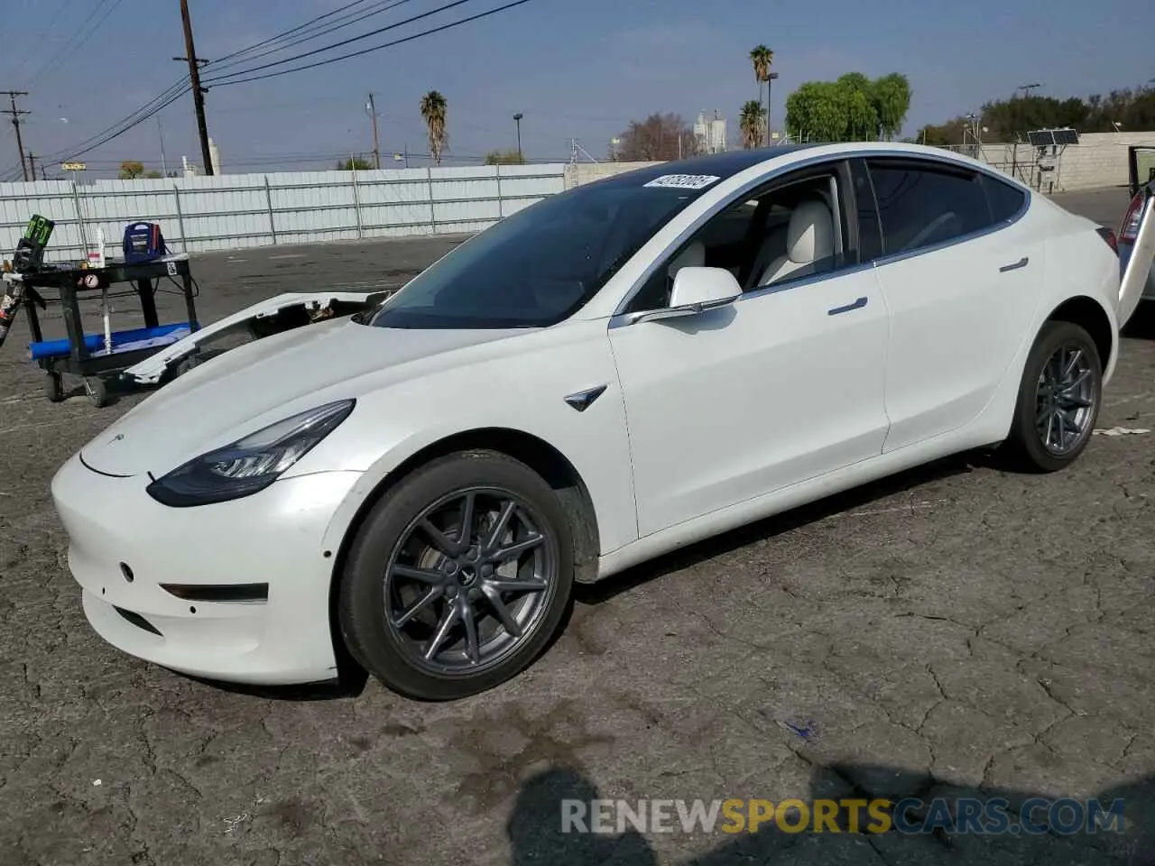 1 fotografías del automóvil dañado 5YJ3E1EA2LF598958 TESLA MODEL 3 2020