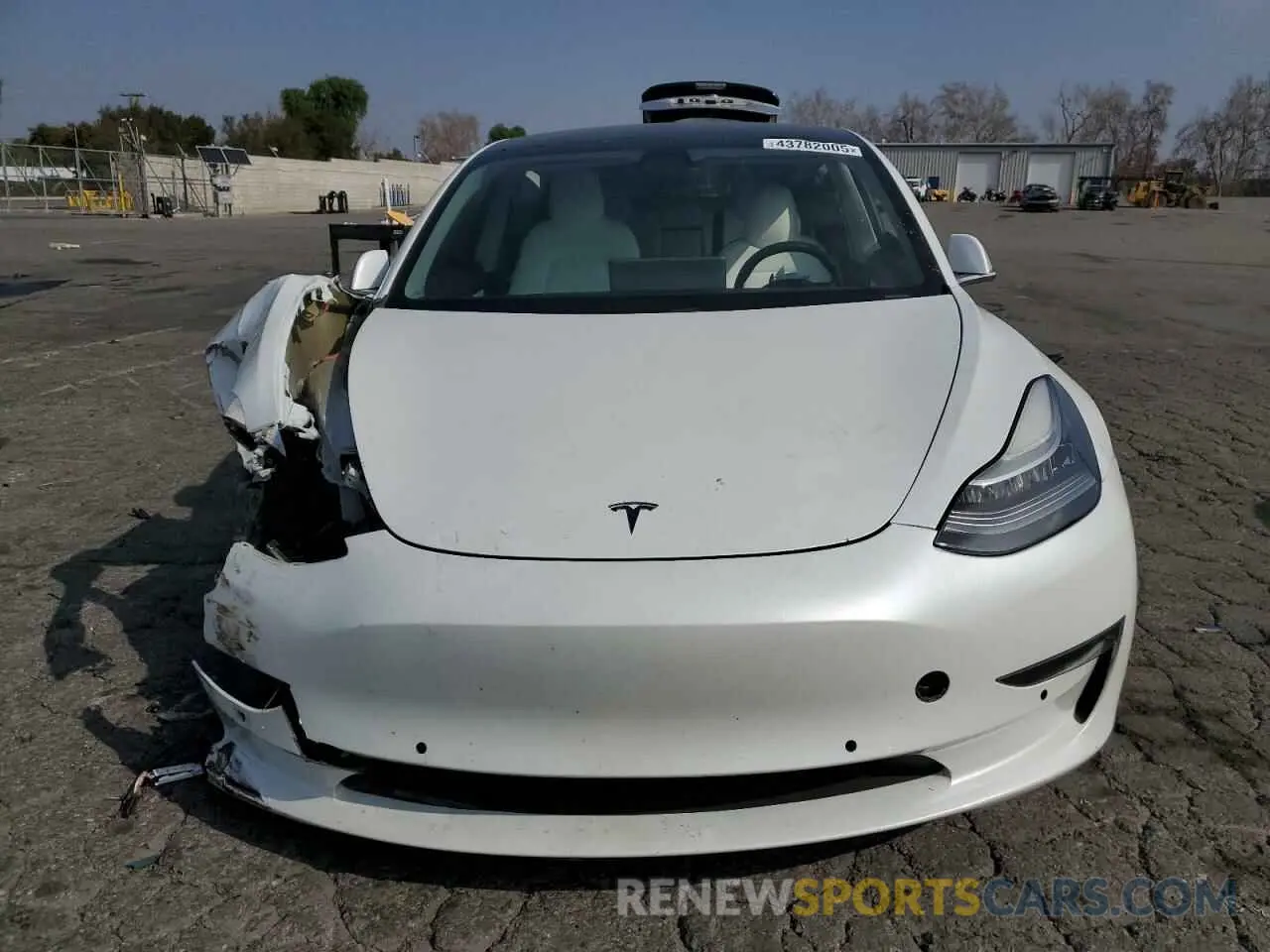 5 fotografías del automóvil dañado 5YJ3E1EA2LF598958 TESLA MODEL 3 2020