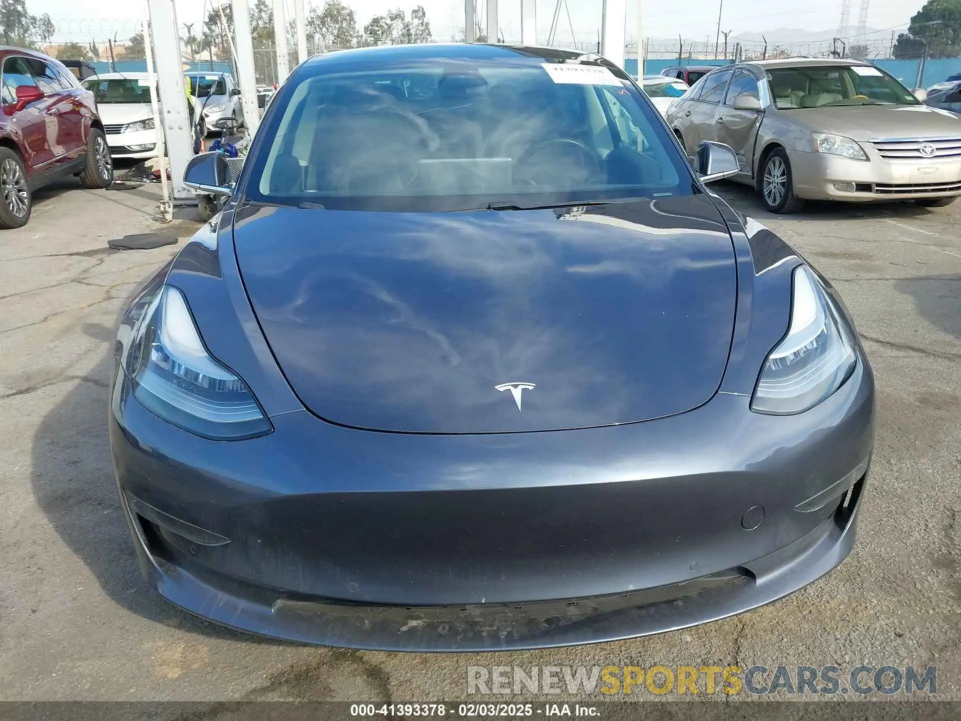 12 fotografías del automóvil dañado 5YJ3E1EA2LF631893 TESLA MODEL 3 2020