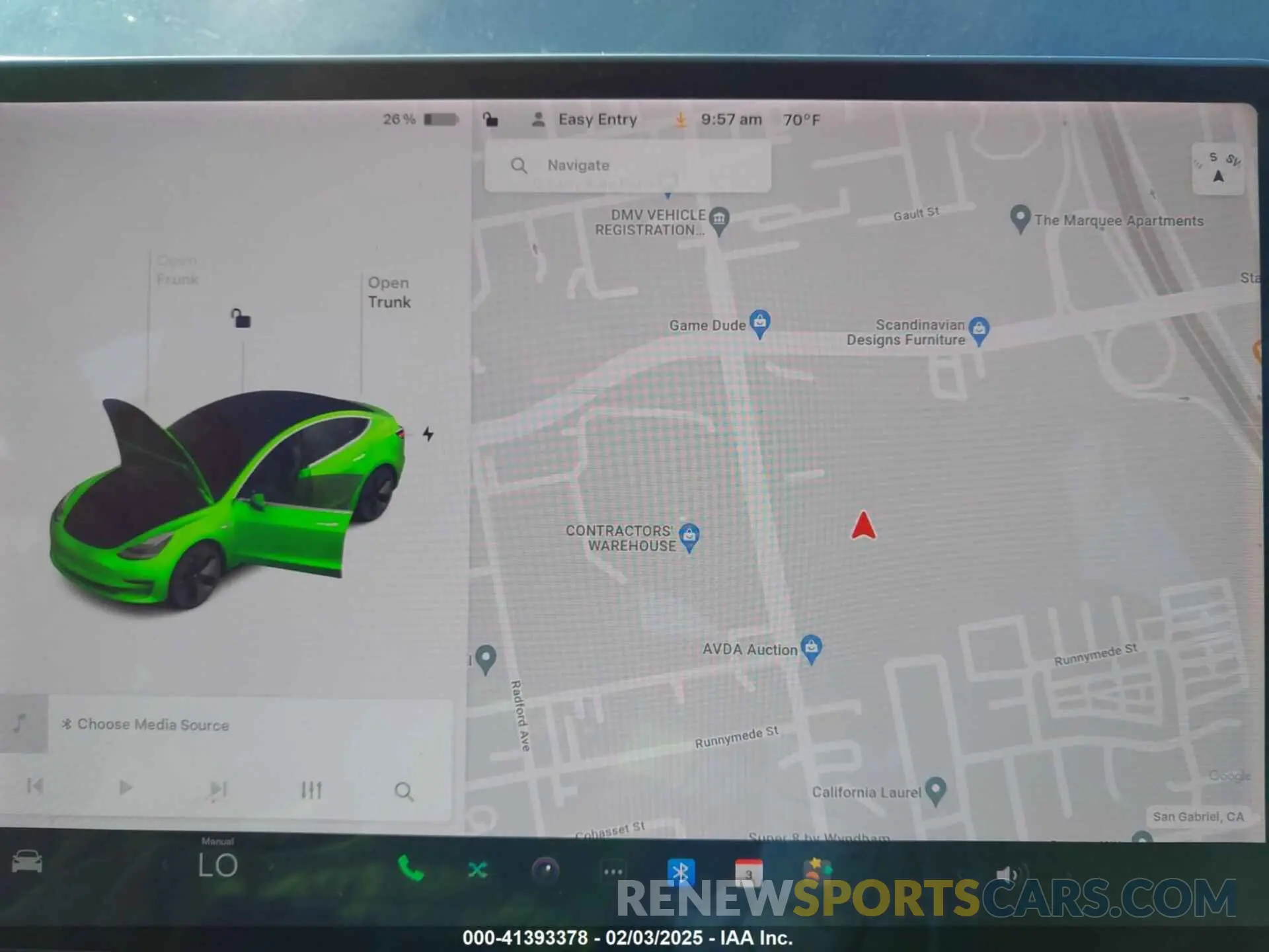 7 fotografías del automóvil dañado 5YJ3E1EA2LF631893 TESLA MODEL 3 2020