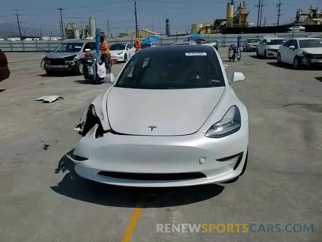 14 fotografías del automóvil dañado 5YJ3E1EA2LF635023 TESLA MODEL 3 2020