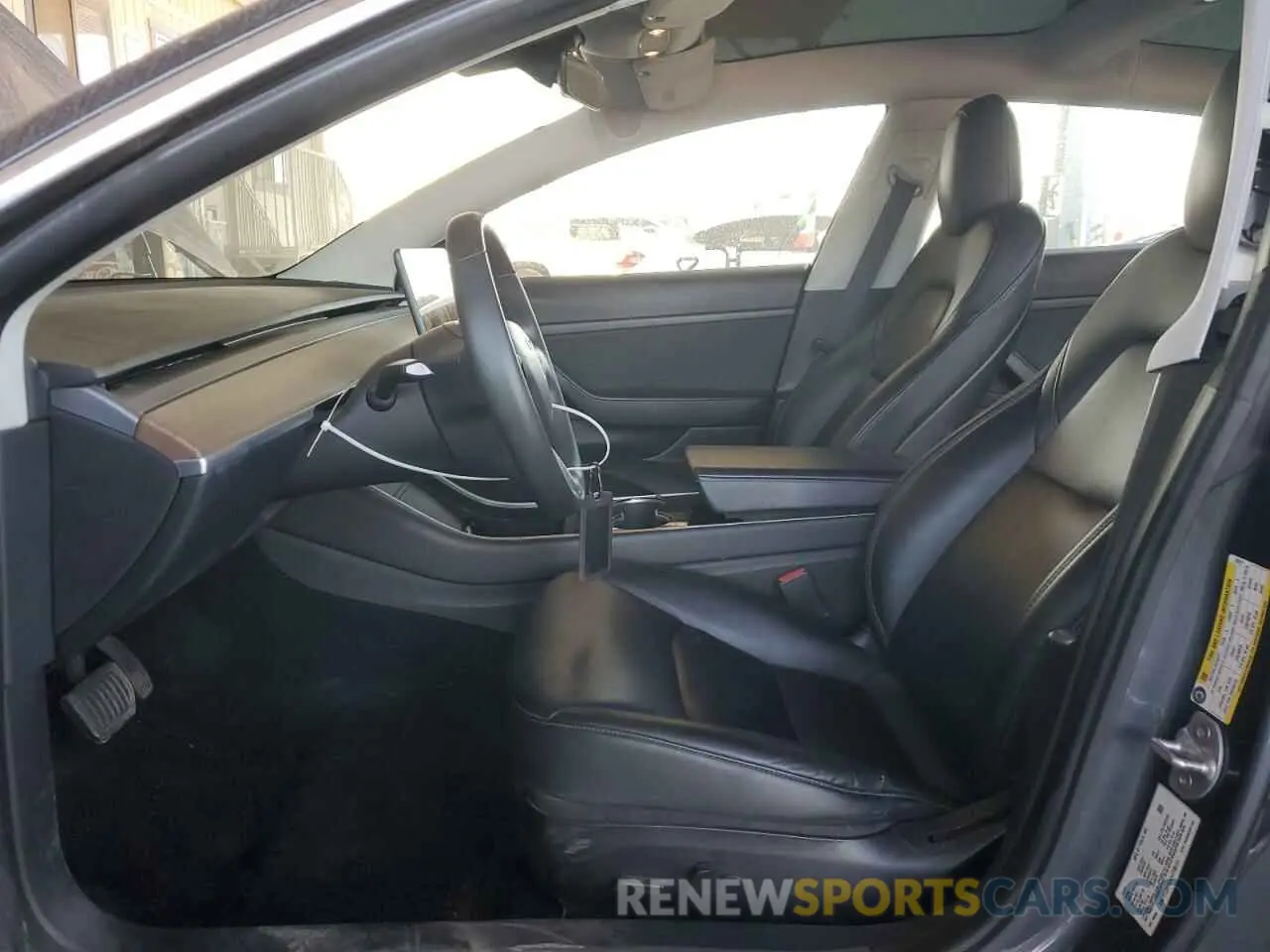 7 fotografías del automóvil dañado 5YJ3E1EA2LF705121 TESLA MODEL 3 2020