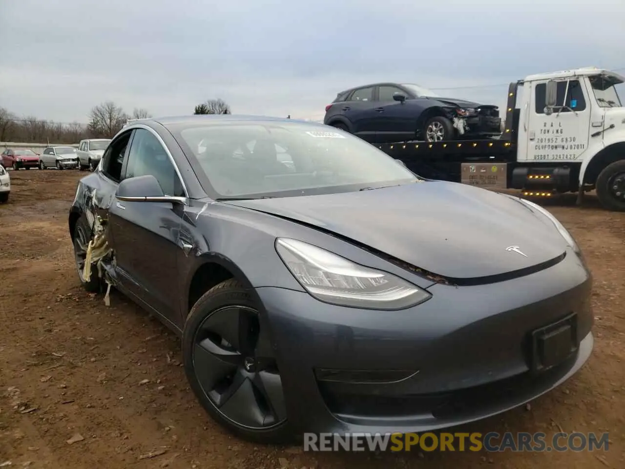 1 fotografías del automóvil dañado 5YJ3E1EA2LF705216 TESLA MODEL 3 2020