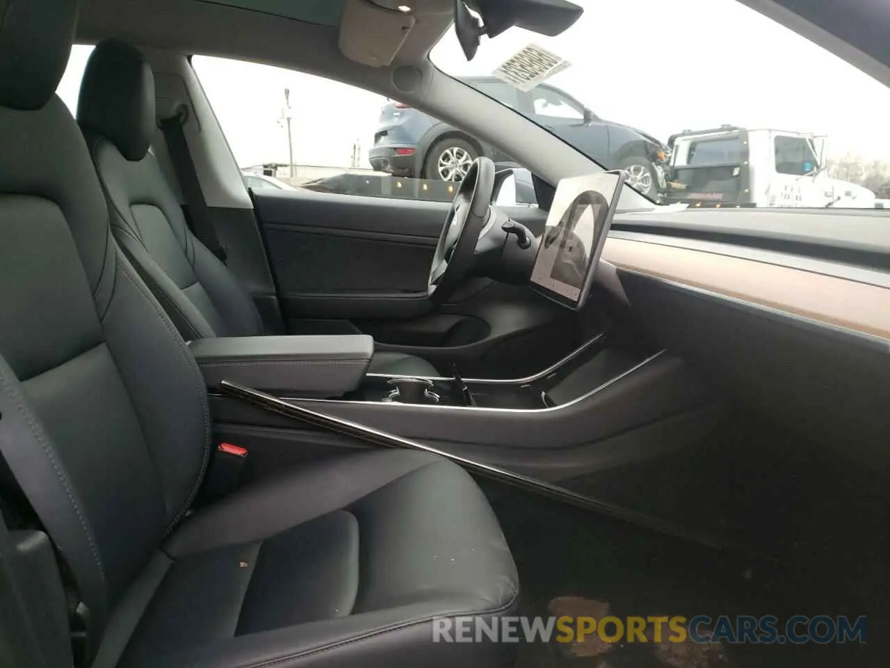 5 fotografías del automóvil dañado 5YJ3E1EA2LF705216 TESLA MODEL 3 2020