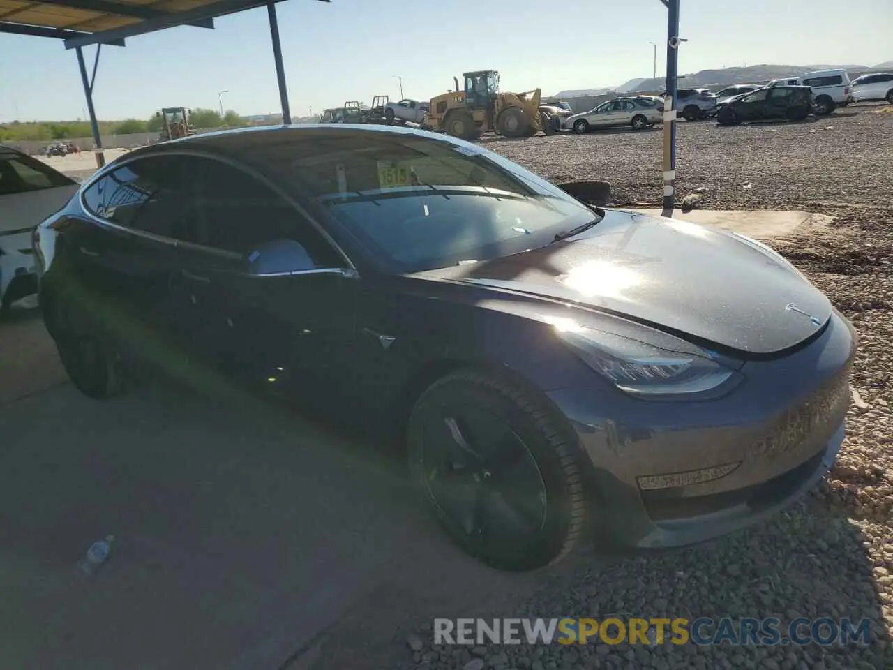 4 fotografías del automóvil dañado 5YJ3E1EA2LF705233 TESLA MODEL 3 2020