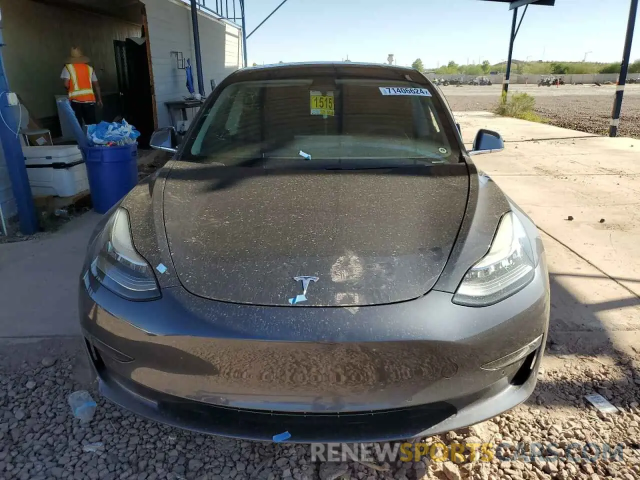 5 fotografías del automóvil dañado 5YJ3E1EA2LF705233 TESLA MODEL 3 2020