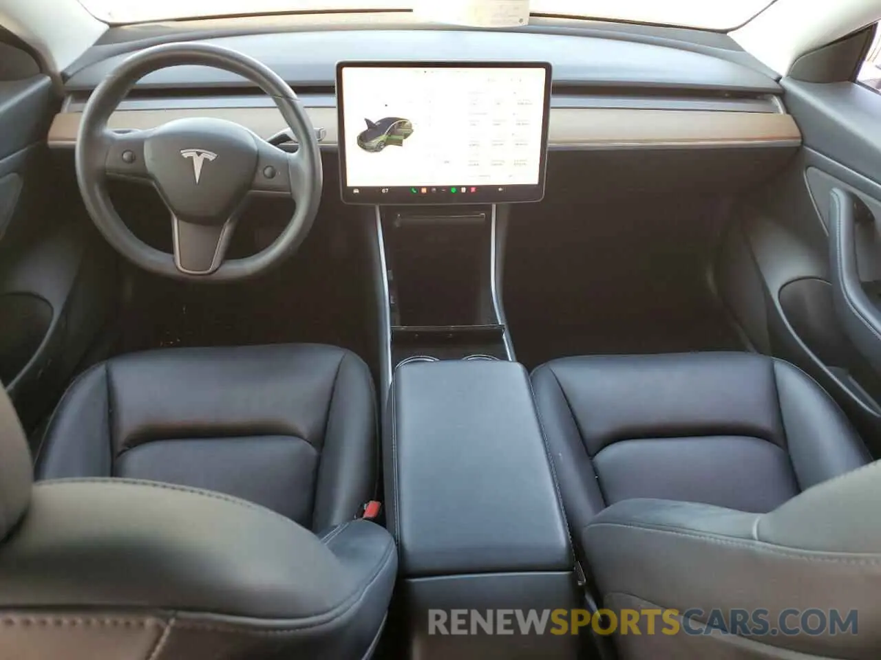 8 fotografías del automóvil dañado 5YJ3E1EA2LF705233 TESLA MODEL 3 2020
