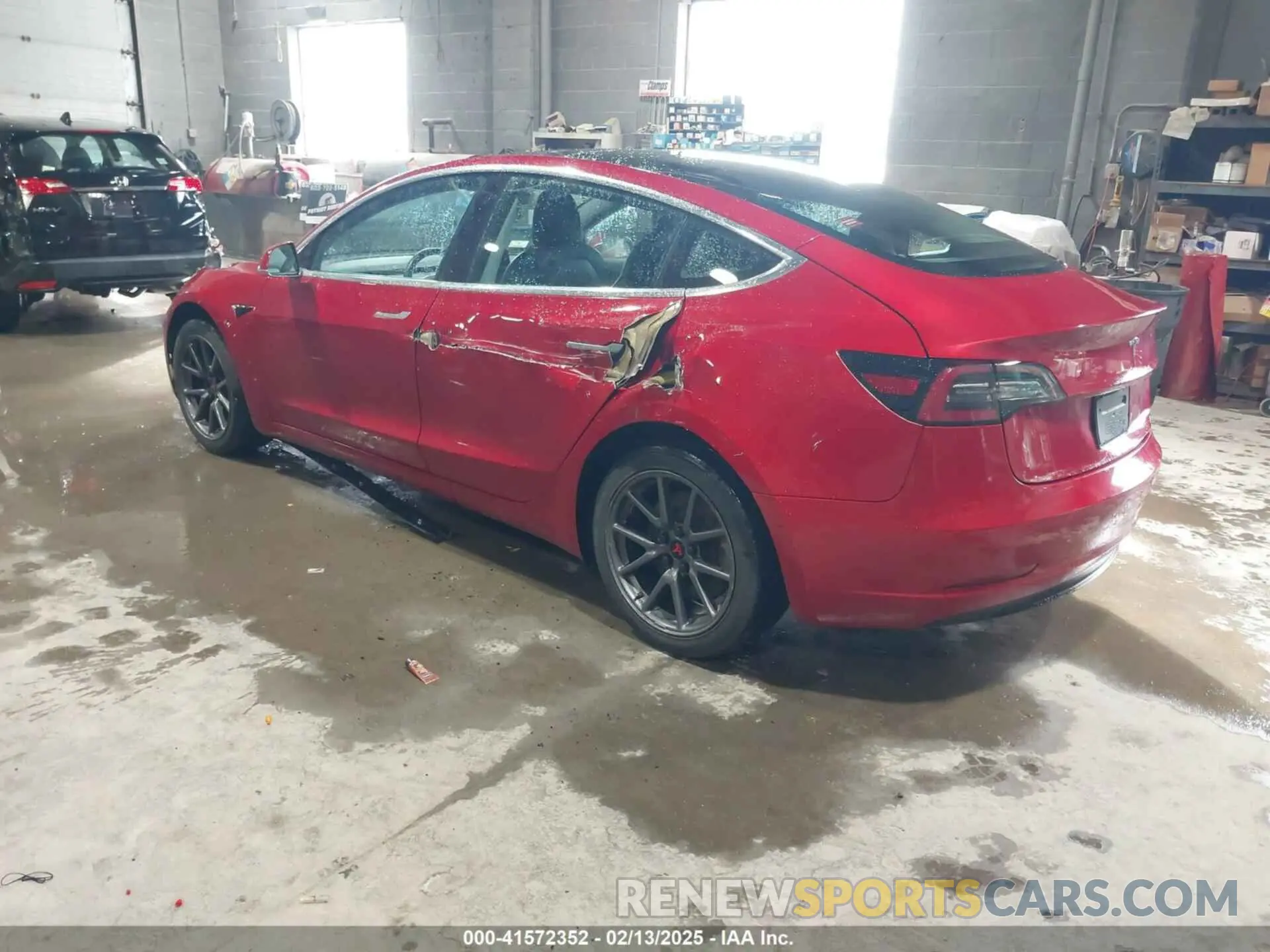3 fotografías del automóvil dañado 5YJ3E1EA2LF705670 TESLA MODEL 3 2020