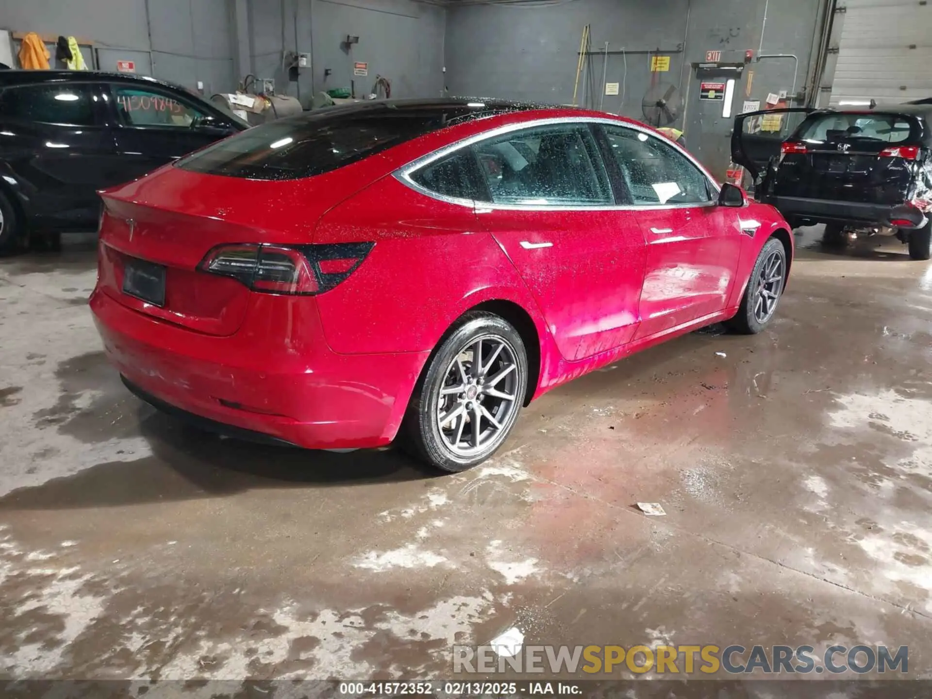 4 fotografías del automóvil dañado 5YJ3E1EA2LF705670 TESLA MODEL 3 2020
