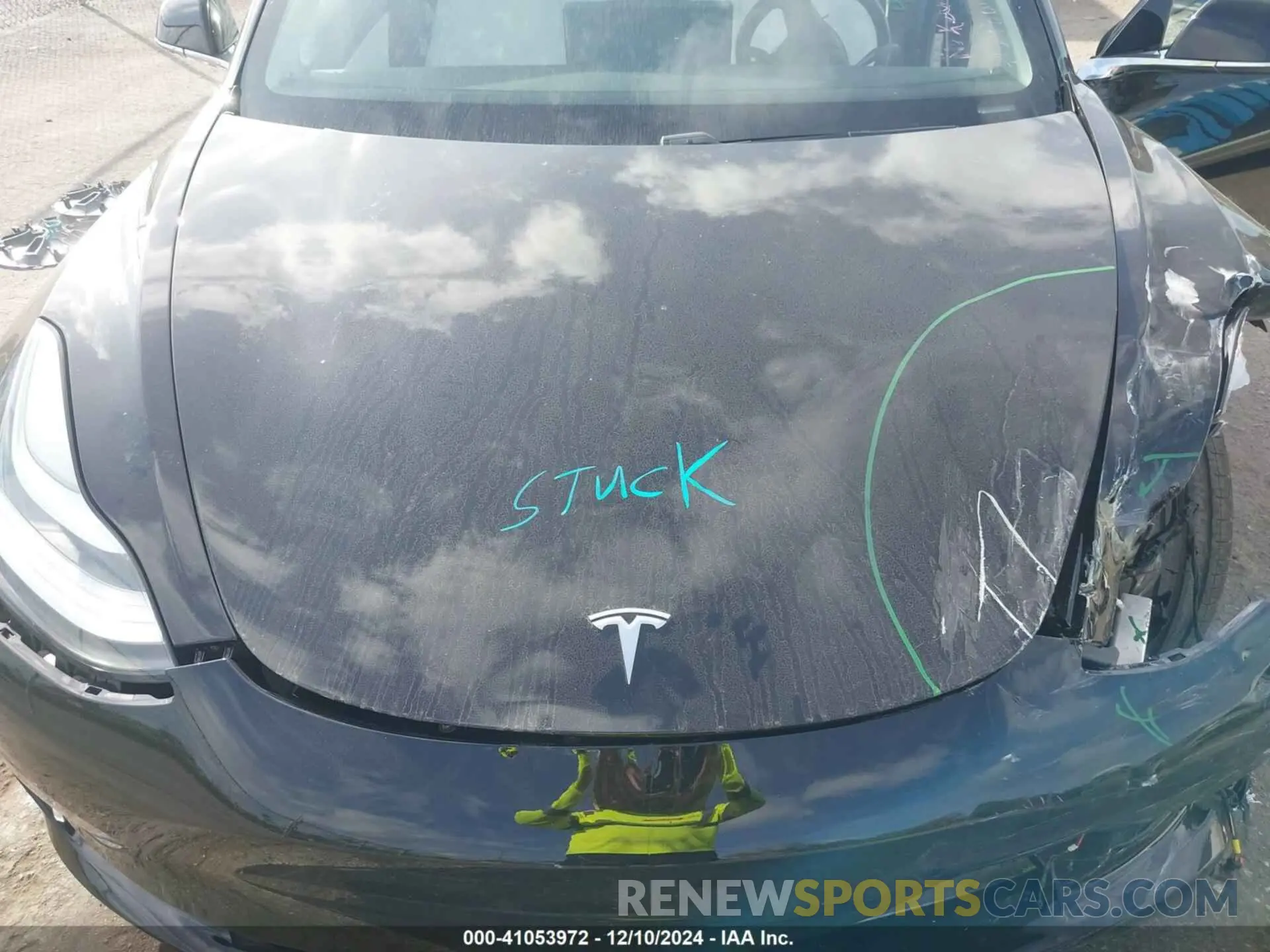 10 fotografías del automóvil dañado 5YJ3E1EA2LF738104 TESLA MODEL 3 2020