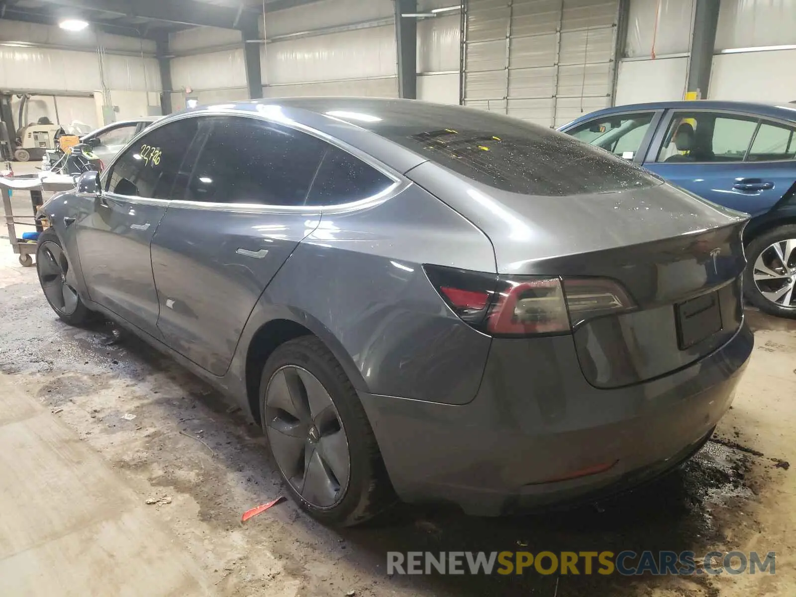 3 fotografías del automóvil dañado 5YJ3E1EA2LF738121 TESLA MODEL 3 2020