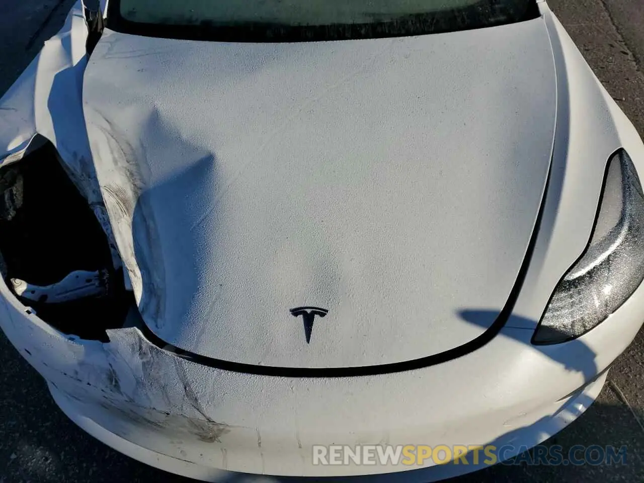 11 fotografías del automóvil dañado 5YJ3E1EA2LF740595 TESLA MODEL 3 2020