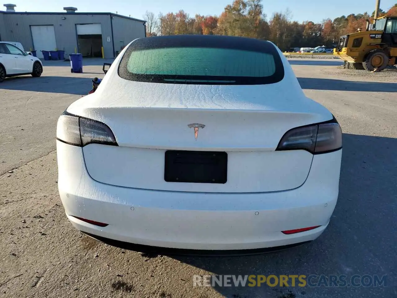 6 fotografías del automóvil dañado 5YJ3E1EA2LF740595 TESLA MODEL 3 2020