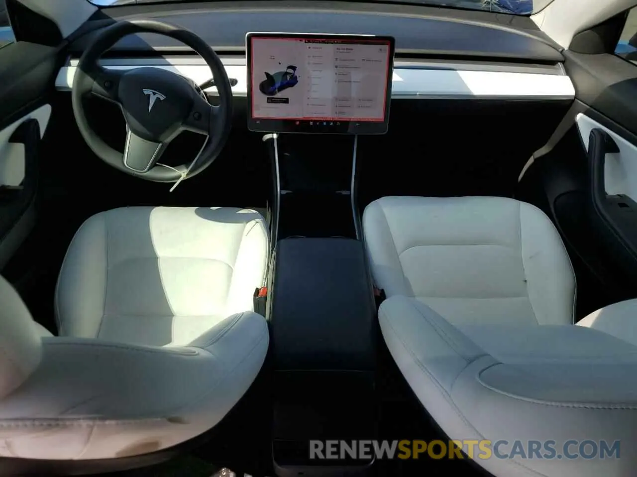 8 fotografías del automóvil dañado 5YJ3E1EA2LF775170 TESLA MODEL 3 2020