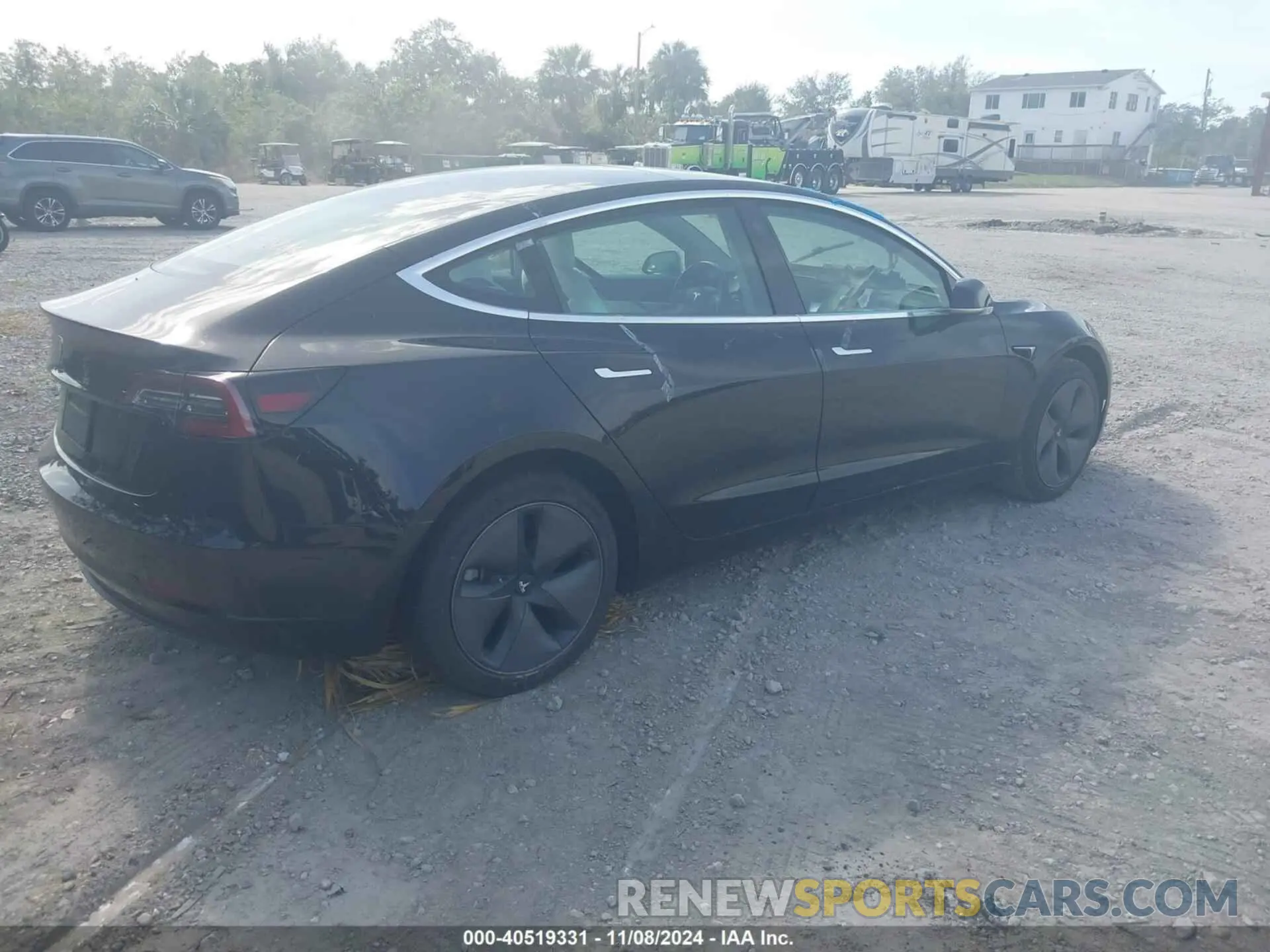 4 fotografías del automóvil dañado 5YJ3E1EA2LF793104 TESLA MODEL 3 2020