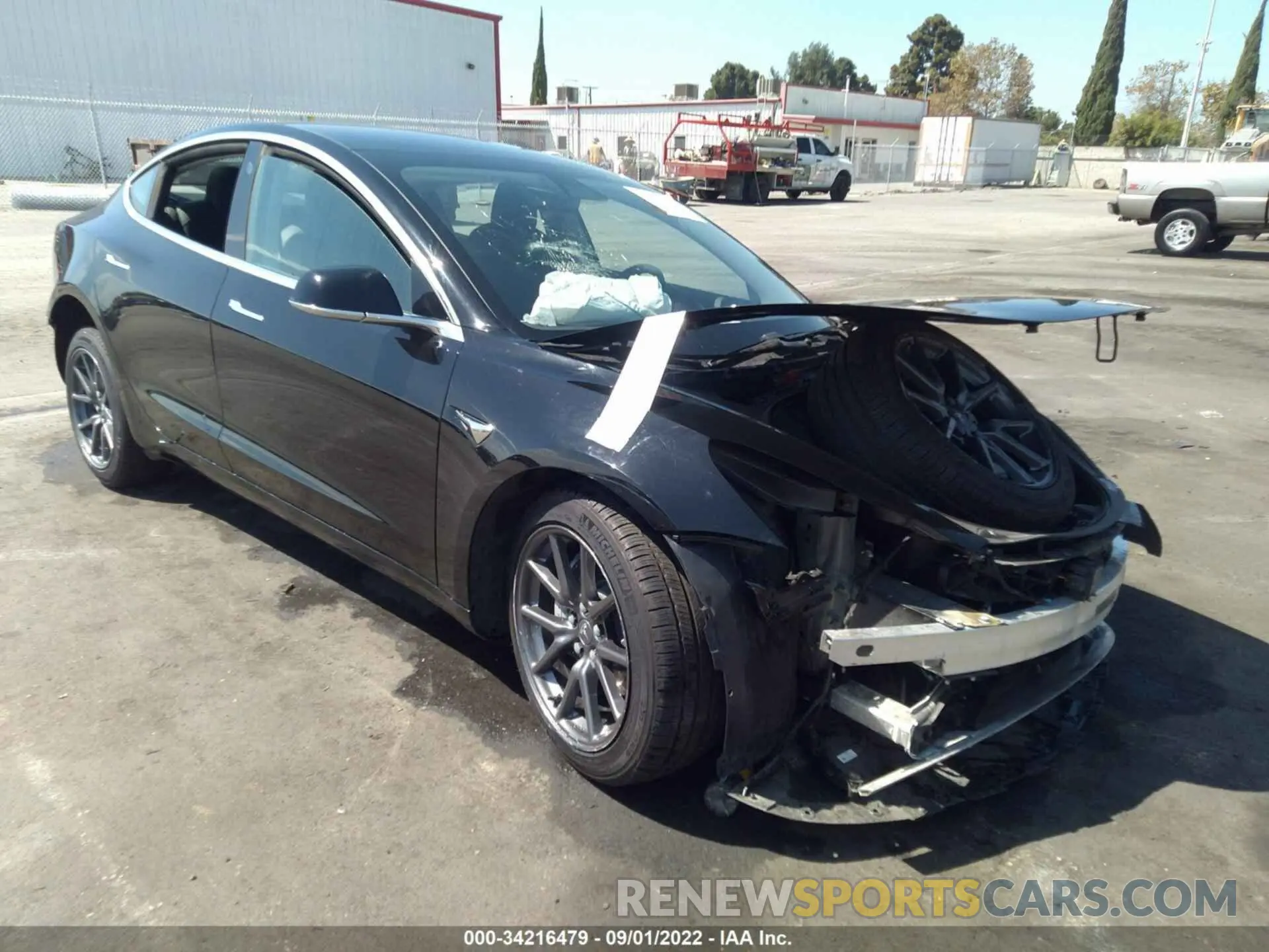 1 fotografías del automóvil dañado 5YJ3E1EA2LF803310 TESLA MODEL 3 2020