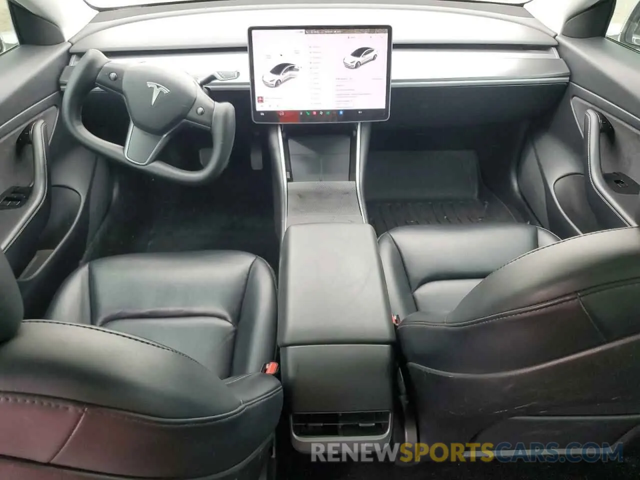 8 fotografías del automóvil dañado 5YJ3E1EA2LF806434 TESLA MODEL 3 2020