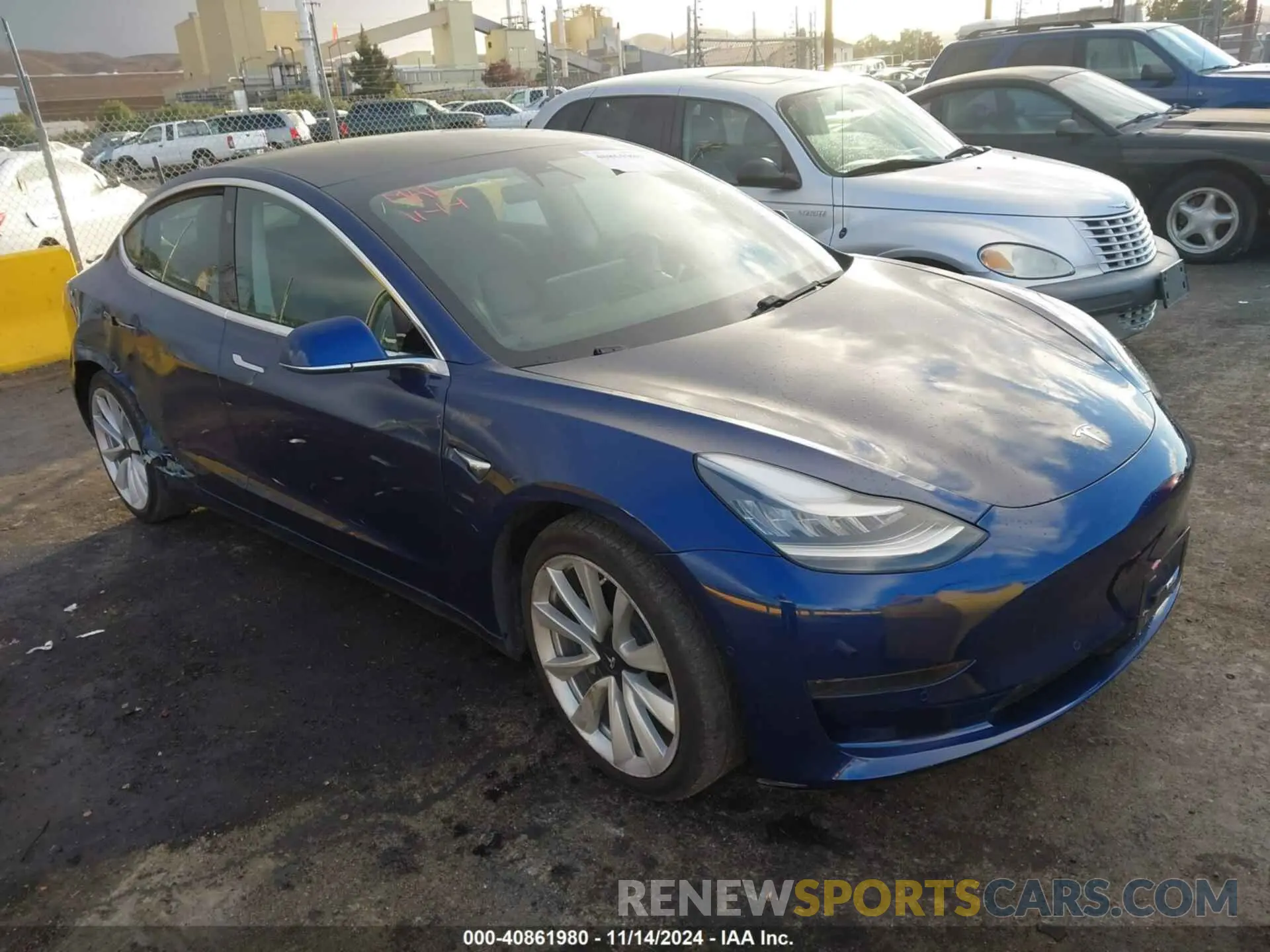 1 fotografías del automóvil dañado 5YJ3E1EA2LF807941 TESLA MODEL 3 2020