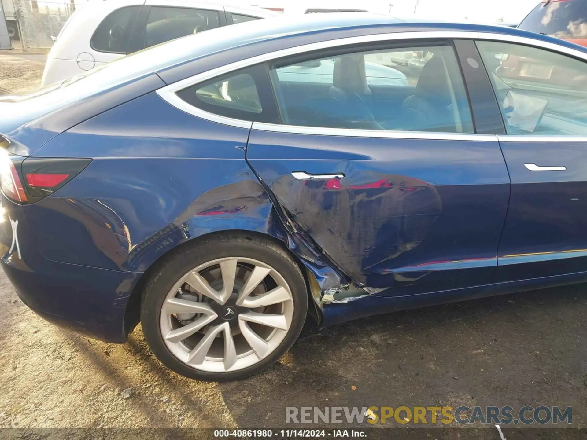 6 fotografías del automóvil dañado 5YJ3E1EA2LF807941 TESLA MODEL 3 2020
