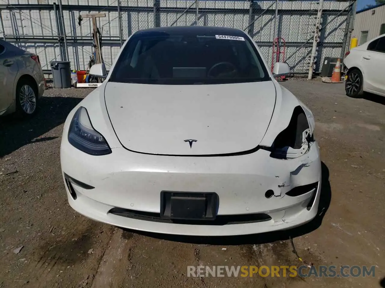 5 fotografías del automóvil dañado 5YJ3E1EA3LF598824 TESLA MODEL 3 2020
